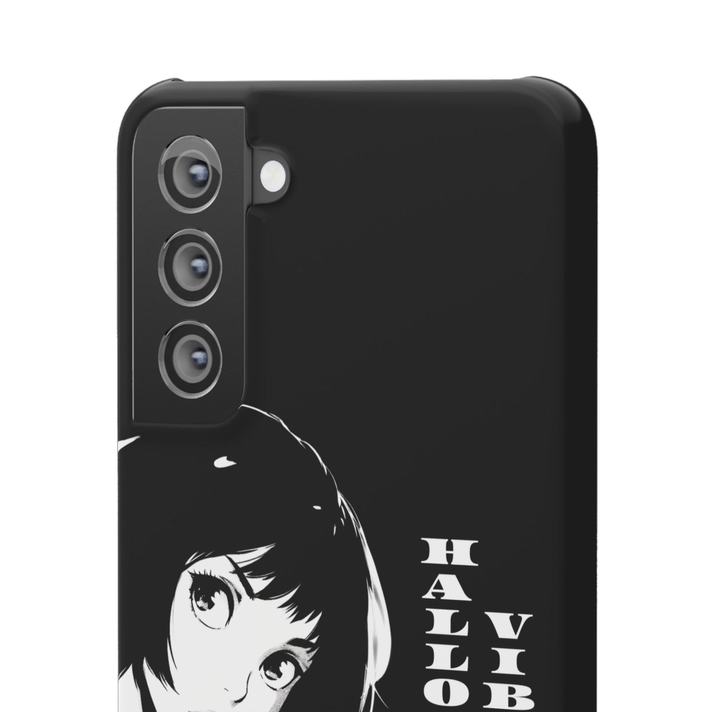 Halloween Vibes Snap Case Black and White Protective Phone Cover for iPhone and Samsung