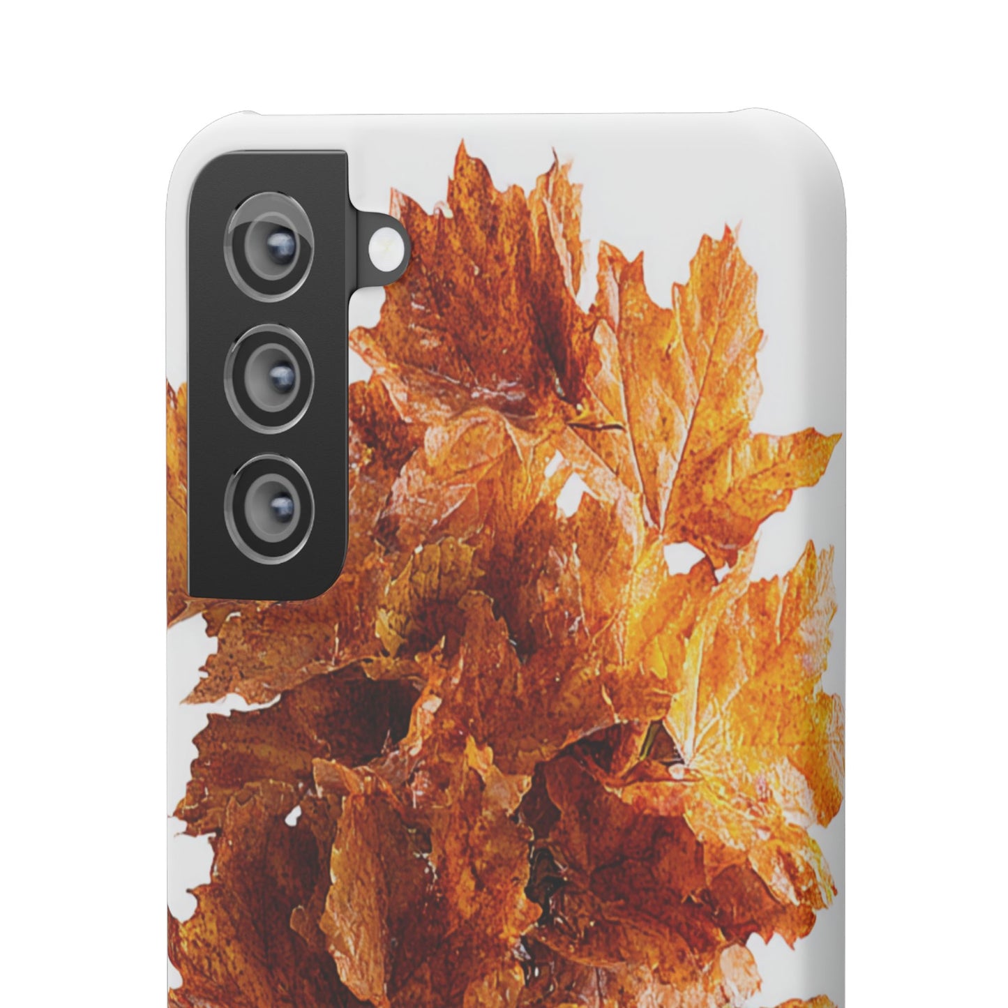 Autumn Leaf Phone Case | Fall Snap Cases, Phone Accessories, Nature Lover Gift, Seasonal Decor, Cozy Fall Vibes