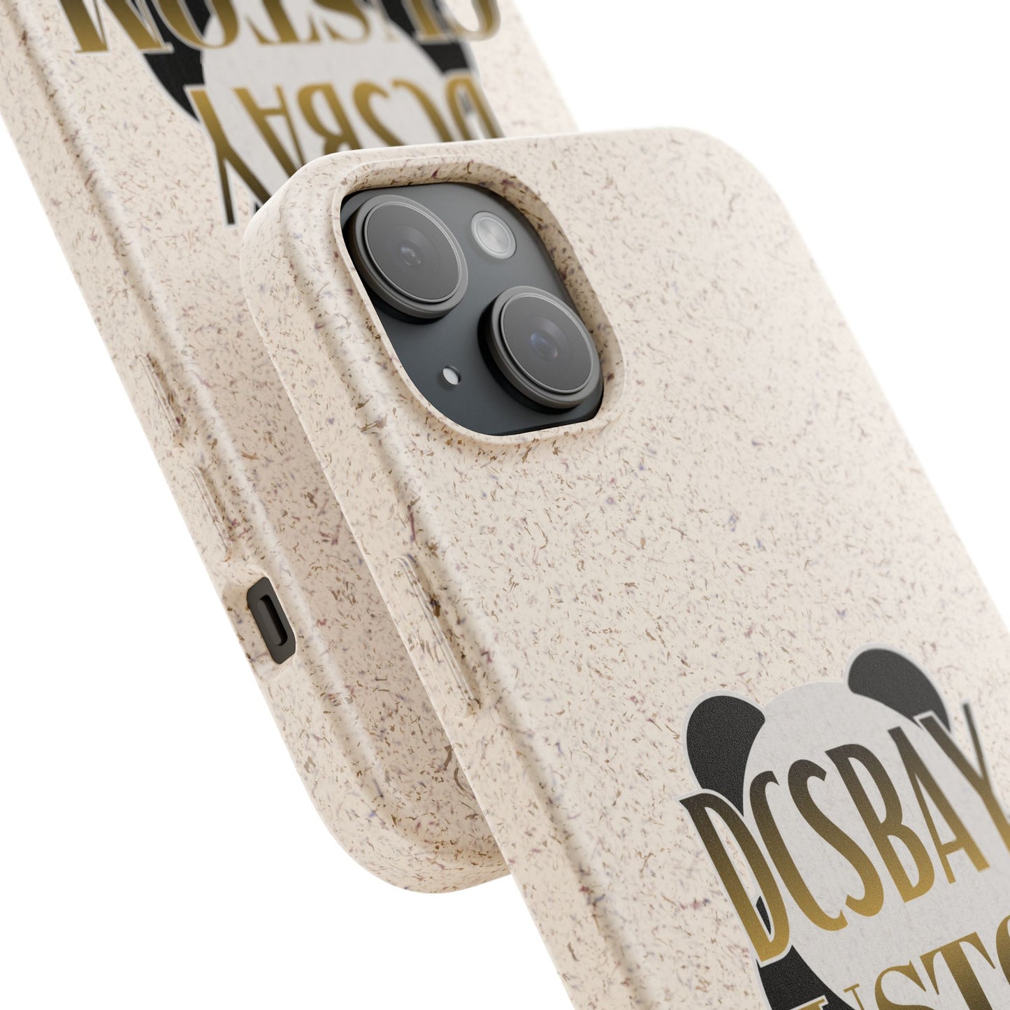 Biodegradable Panda Phone Case — Eco-Friendly Customizable iPhone Cover