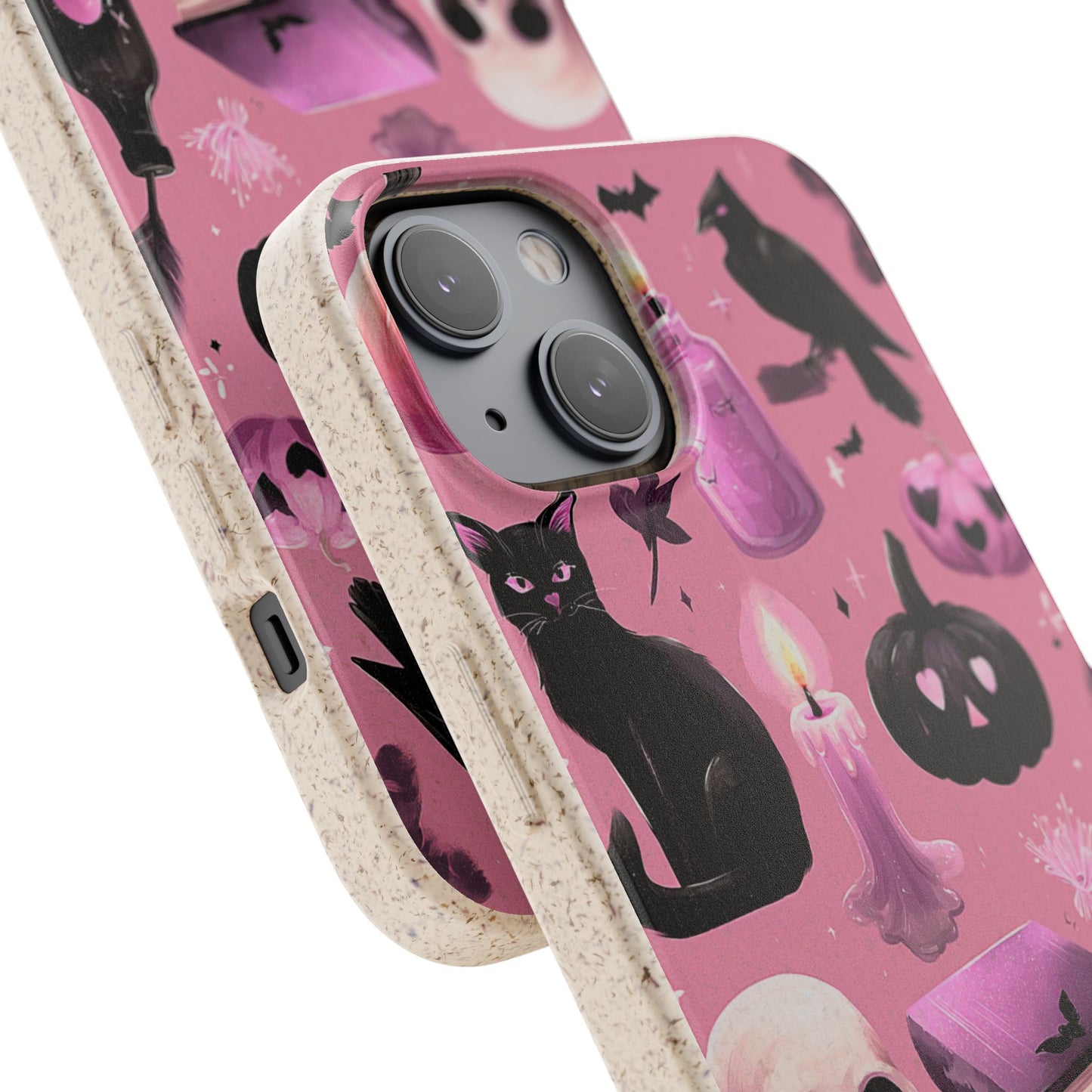 Halloween-Inspired Biodegradable Phone Case, Eco-Friendly Cell Phone Cover, Cute Goth Aesthetic Gift, Sustainable Halloween Decor, [...]