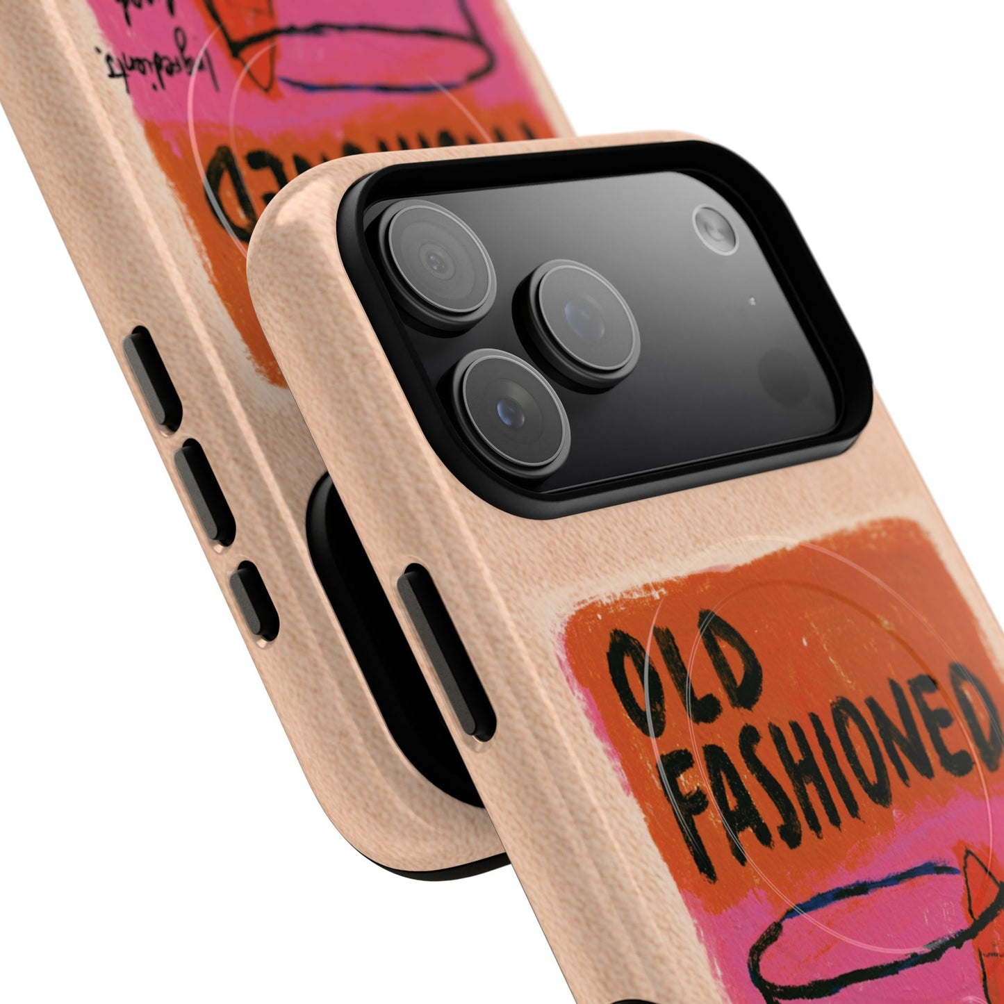 Old Fashioned Phone Case — Retro Cocktail iPhone Magnetic Case