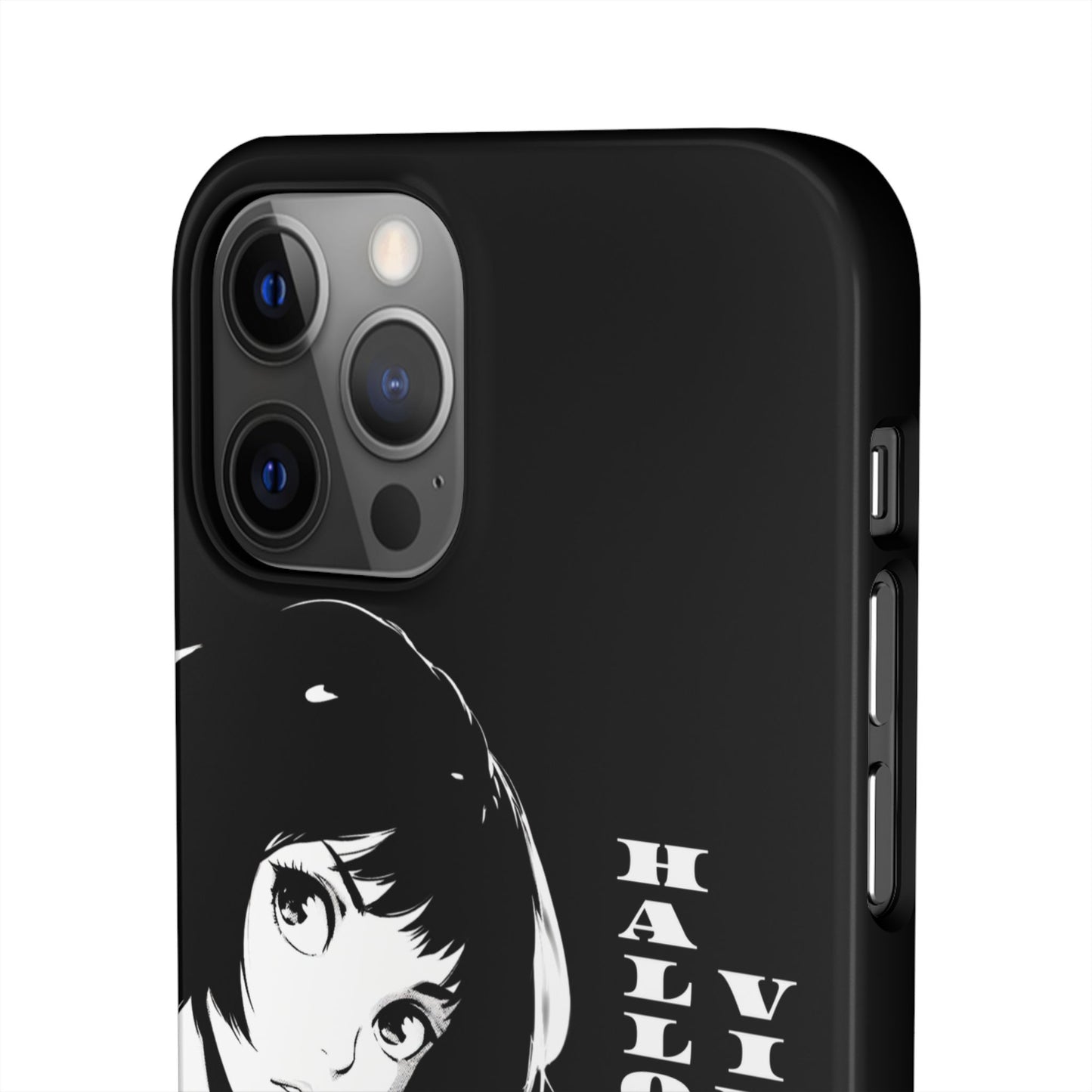 Halloween Vibes Snap Case Black and White Protective Phone Cover for iPhone and Samsung