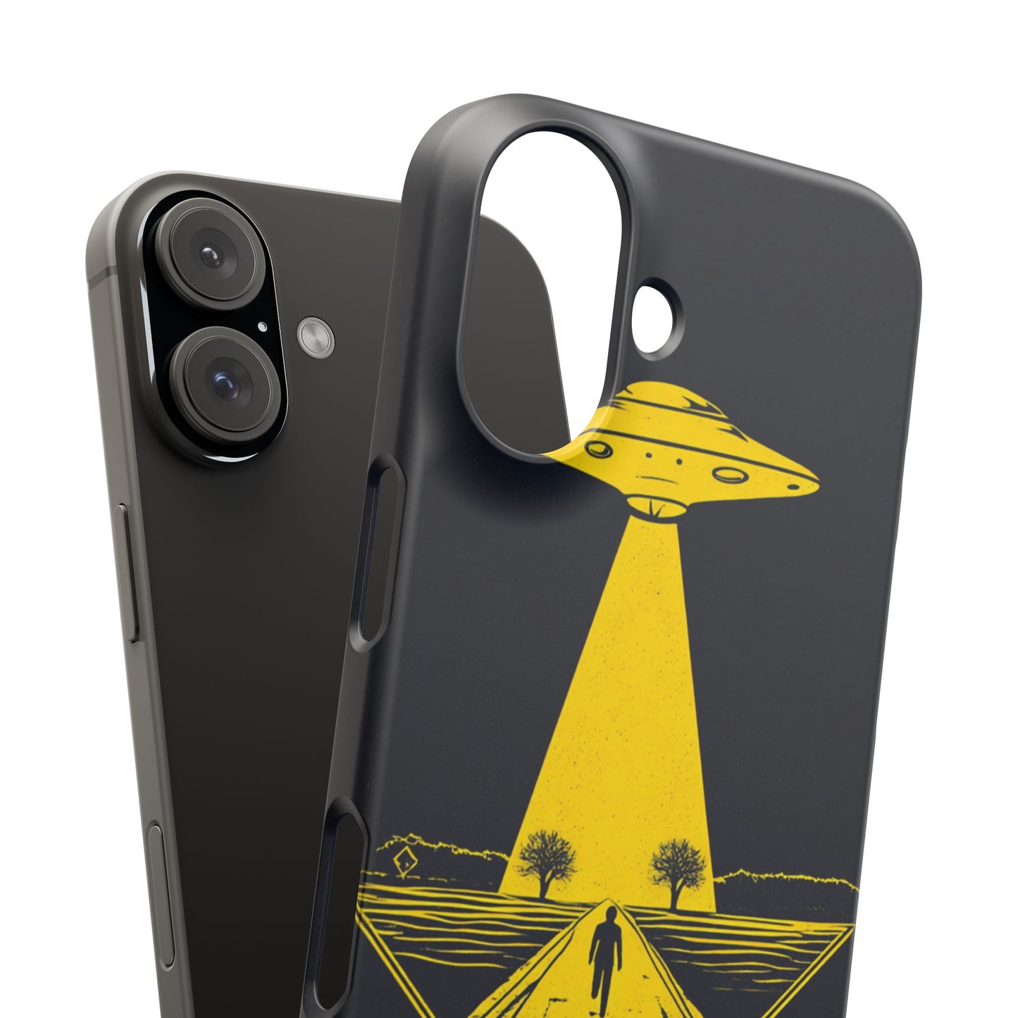 UFO Phone Case - Cosmic Alien Design, Cell Phone Cover, Sci-Fi Accessory, Gift for Space Lovers, Unique Tech Gear