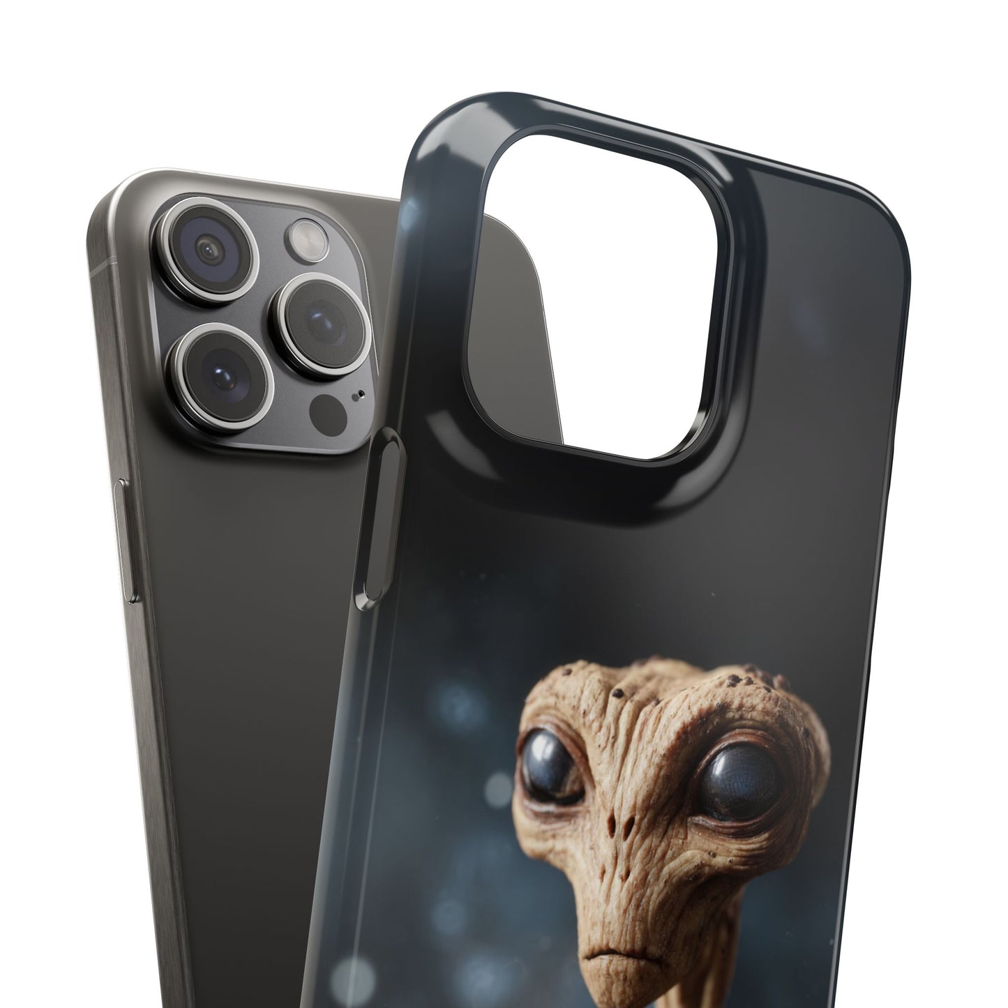 Alien Coffee Snap Case, Unique Phone Cover, Pop Culture Accessory, Gift for Sci-Fi Lovers, Customizable Phone Case