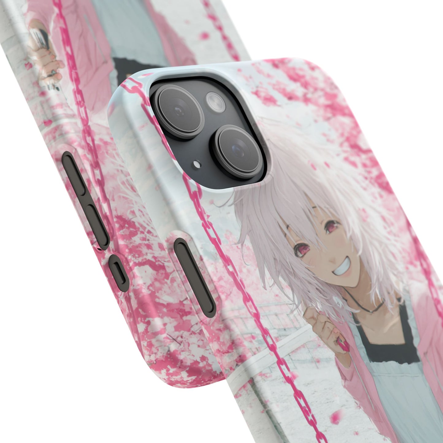 Anime Character Snap Cases for Phone, Cute Aesthetic Phone Cover, Gifts for Otaku, Floral Design, Unique Phone Cases