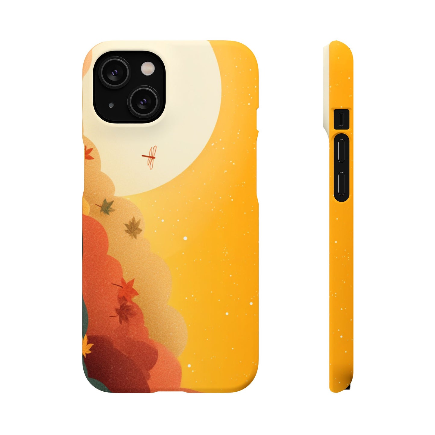 Autumn Sunset Snap Case, Fall Phone Cover, Nature-Themed Accessory, Gift for Her, Seasonal Aesthetic