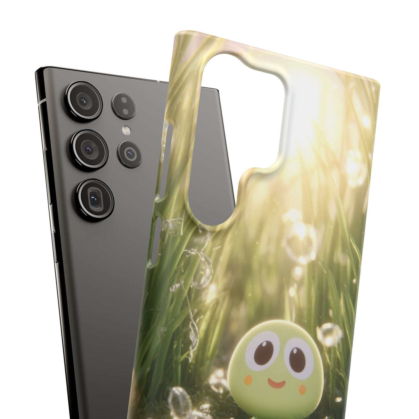 Cute Nature-Inspired Snap Case, Cartoon Phone Cover, Eco-Friendly Gift, Fun Accessory, Personalized Phone Case, Nature Lover's Gift