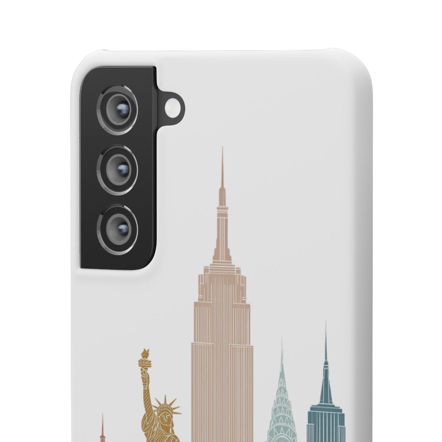 Stylish New York Snap Case, Urban Phone Cover, Cityscape Phone Case, Gift for Travelers, Trendy Protective Case