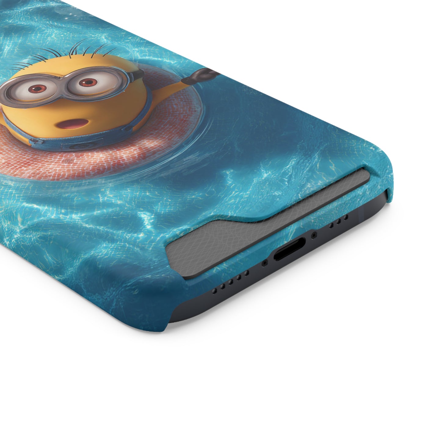 Minion Phone Case with Card Holder, Fun and Functional Accessory for Kids, Smartphone Case, Gift for Minion Fans, Unique Mobile Cover, [...]
