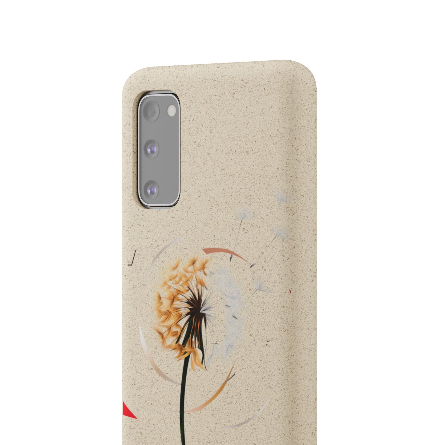 Plastic Free Eco-Friendly Phone Cases with Floral Design Sustainable Gift for Iphone and Samsungs