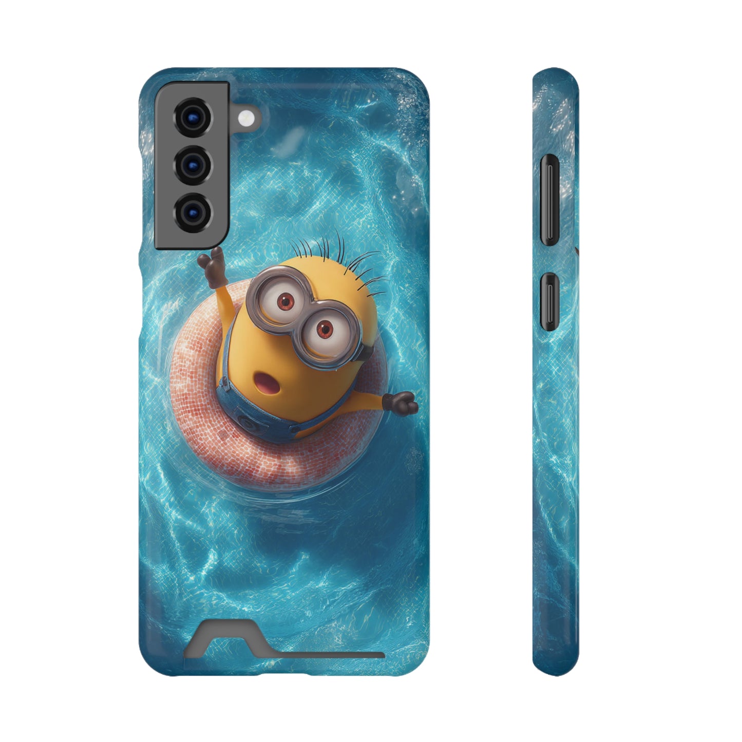 Minion Phone Case with Card Holder, Fun and Functional Accessory for Kids, Smartphone Case, Gift for Minion Fans, Unique Mobile Cover, [...]