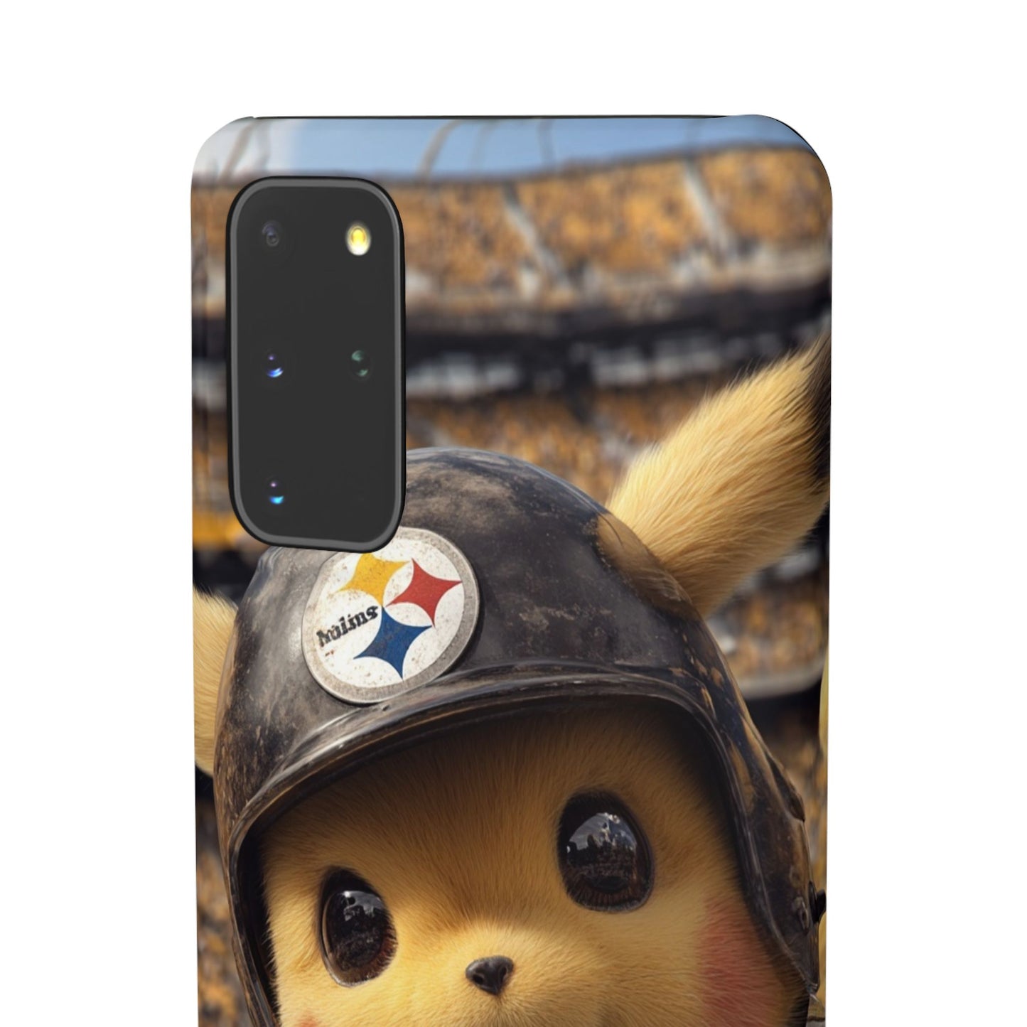 Fun Character Sports Snap Case, Phone Case, Fun Tech Accessory, Cute Gift for Gamers, Football Lovers, Kids.