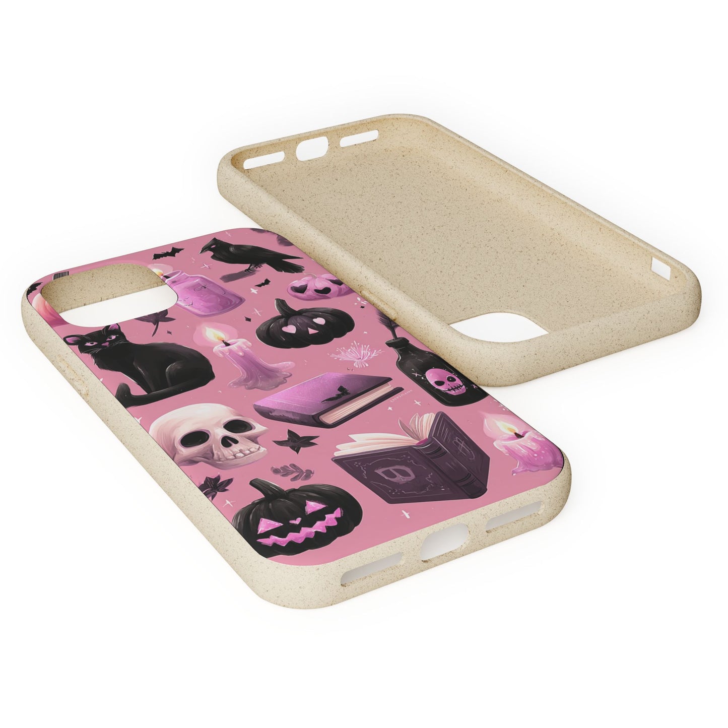 Halloween-Inspired Biodegradable Phone Case, Eco-Friendly Cell Phone Cover, Cute Goth Aesthetic Gift, Sustainable Halloween Decor, [...]
