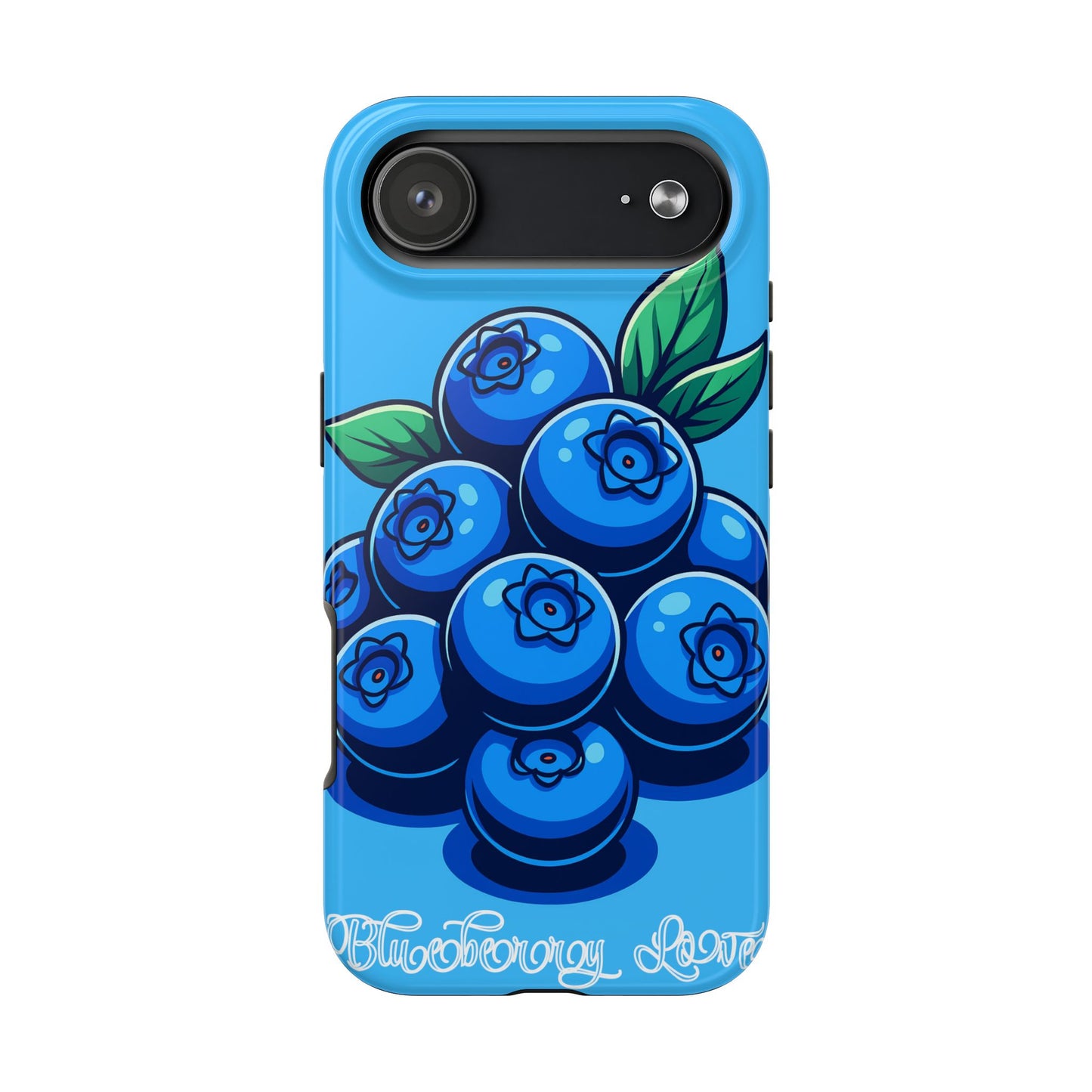 iPhone 17 Blueberry Delight Tough Phone Case, Cute Phone Cover, Fruit Lover Gift, Durable Phone Protector, Unique Smartphone Accessories