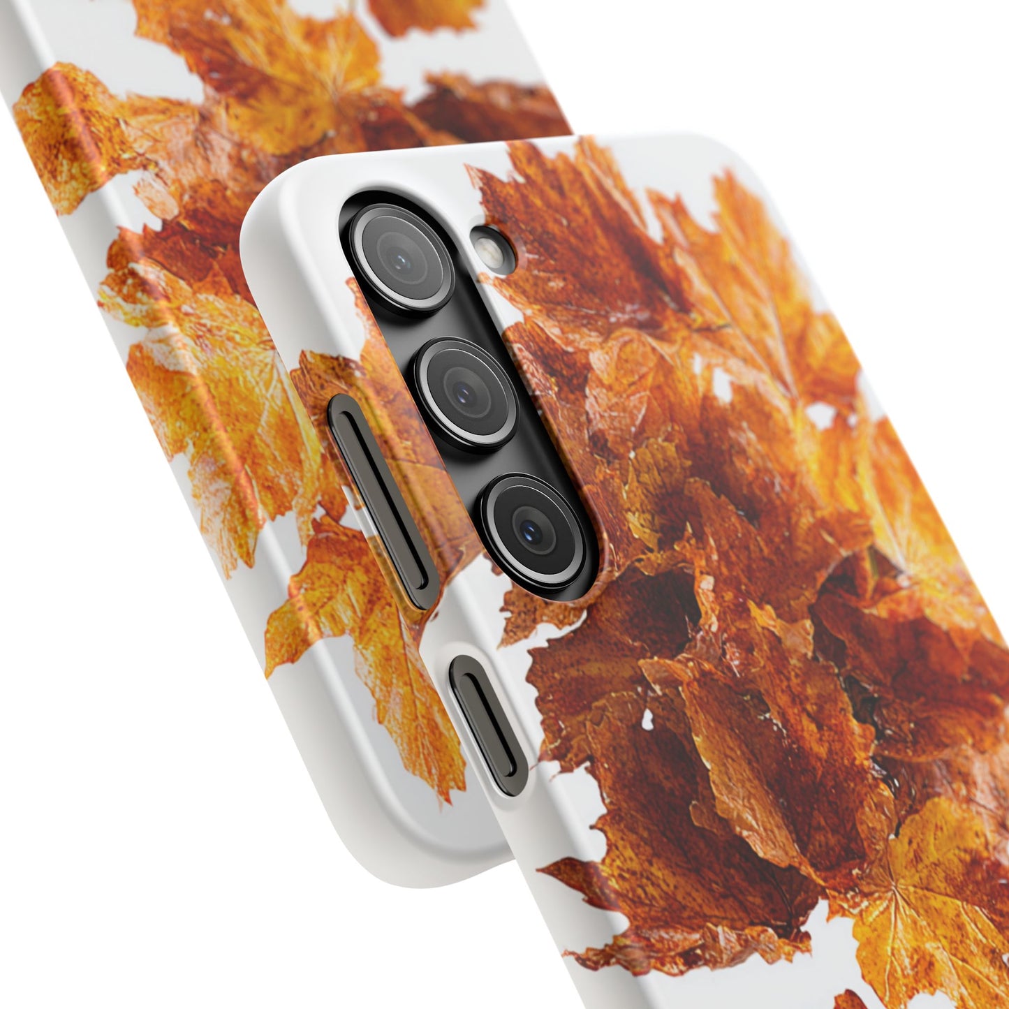 Autumn Leaf Phone Case | Fall Snap Cases, Phone Accessories, Nature Lover Gift, Seasonal Decor, Cozy Fall Vibes