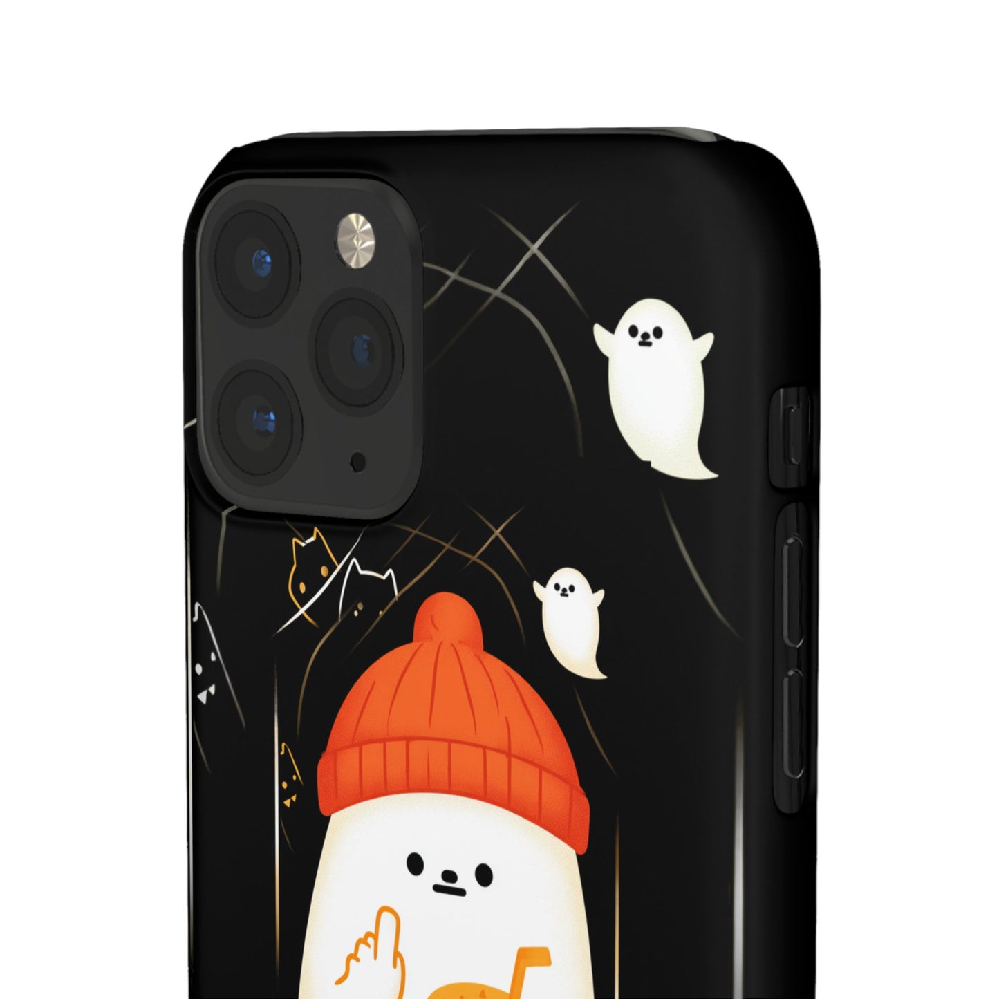 Spook You Halloween Ghost Snap Case Kawaii Protective Phone Cover for iPhone and Samsung