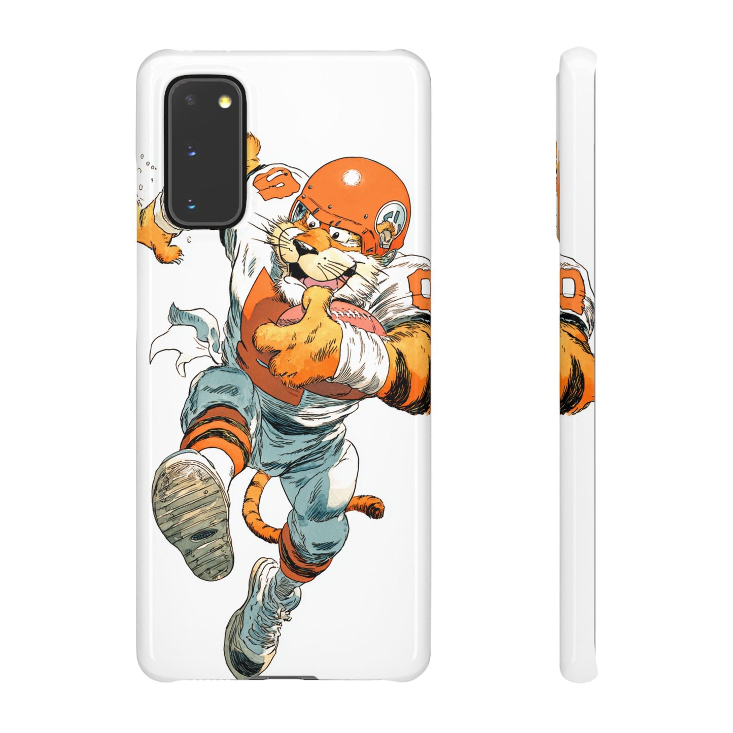 Cincinnati Bengals Snap Cases, Football Fans Phone Case, Tiger Cartoon Art Design, Football Lover Gift, Protective Phone Cover