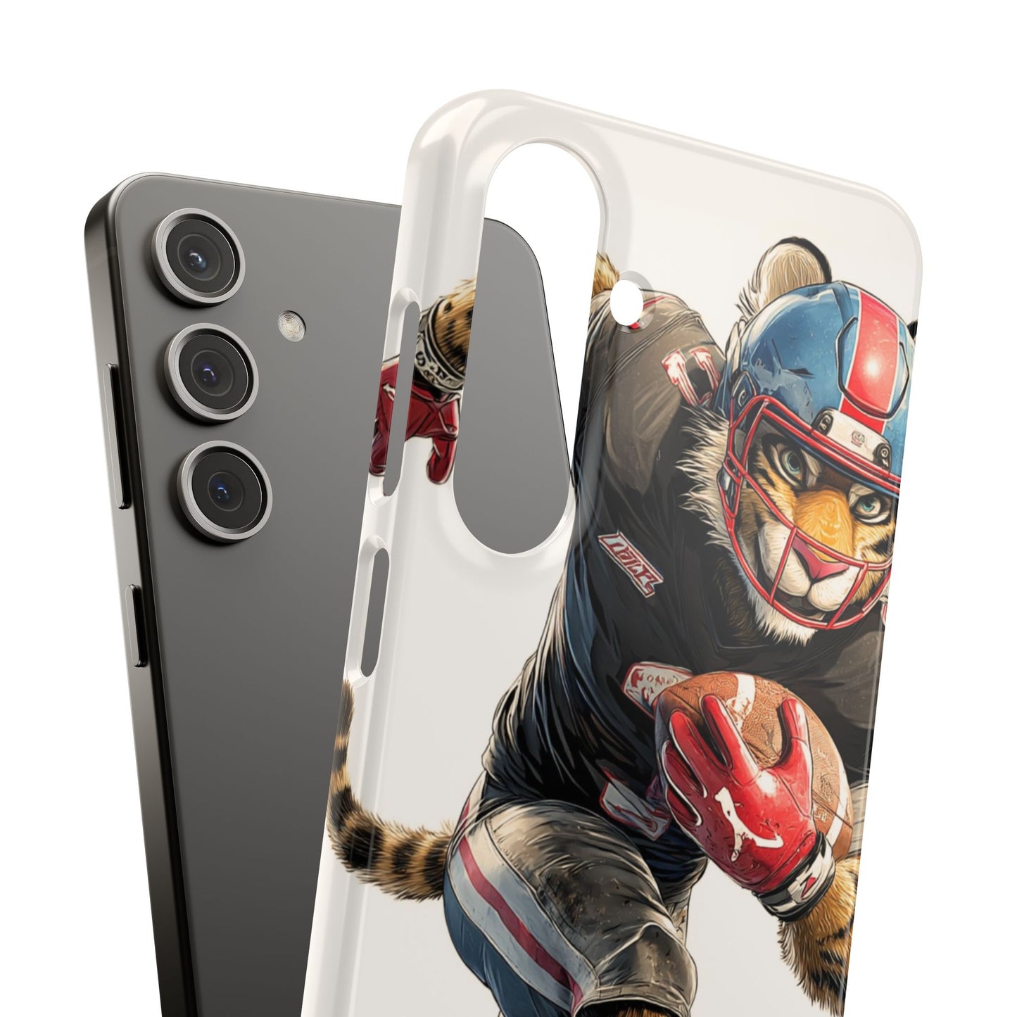 Sporty Animal Snap Cases for Phone, Unique Art, Gift for Sports Lovers, Fun Design for Gamers, iPhone Accessories