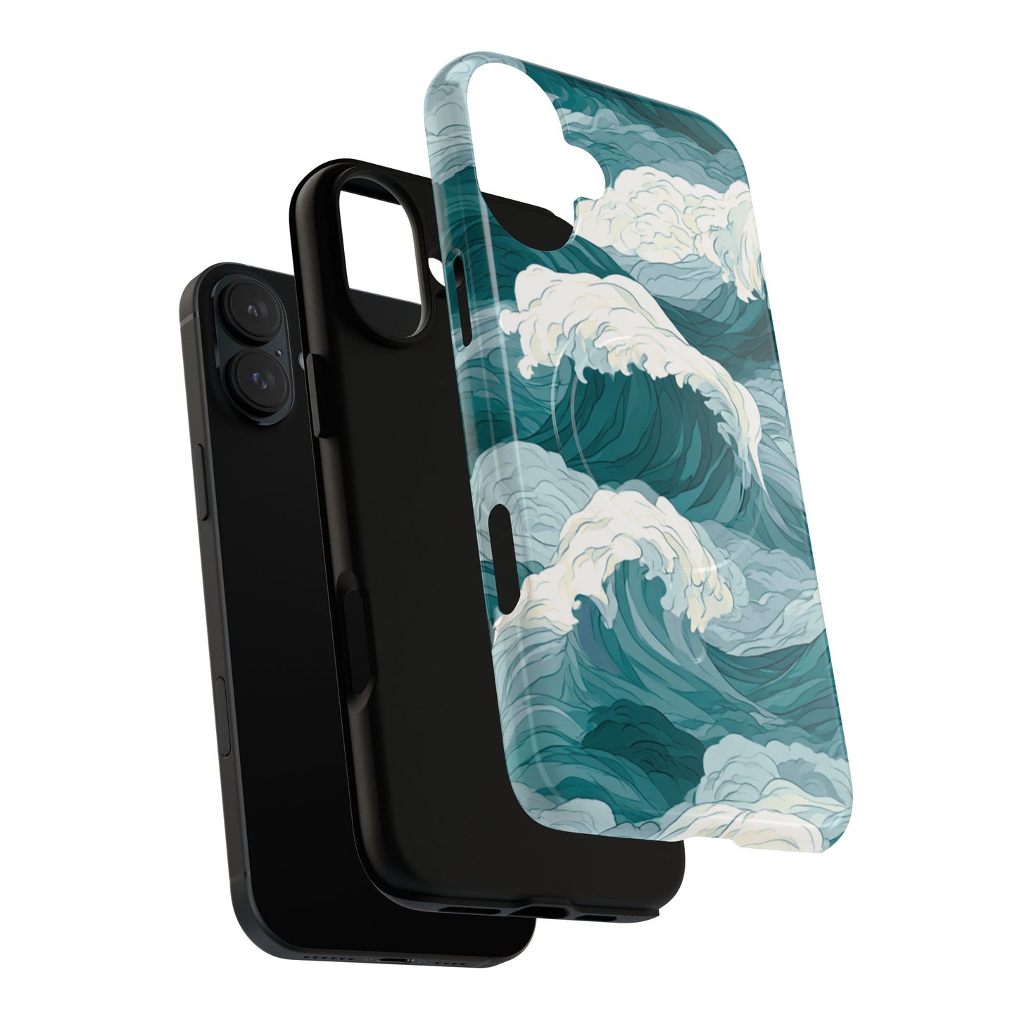 Phone Case — Ocean Wave Tough Magnetic Protective Cover
