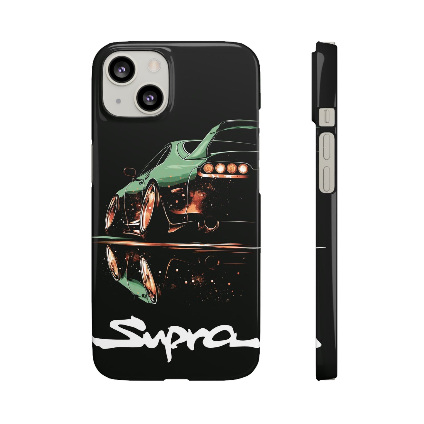 A80 MK4 Green Supra Art Snap Case and Protective Phone Cover For iPhone and Samsung