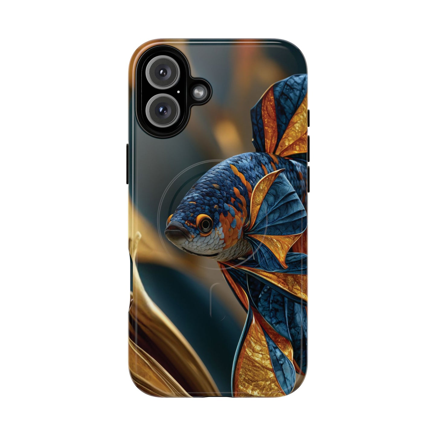 Koi Fish Tough Magnetic Phone Case — Protective Artistic Fish Design