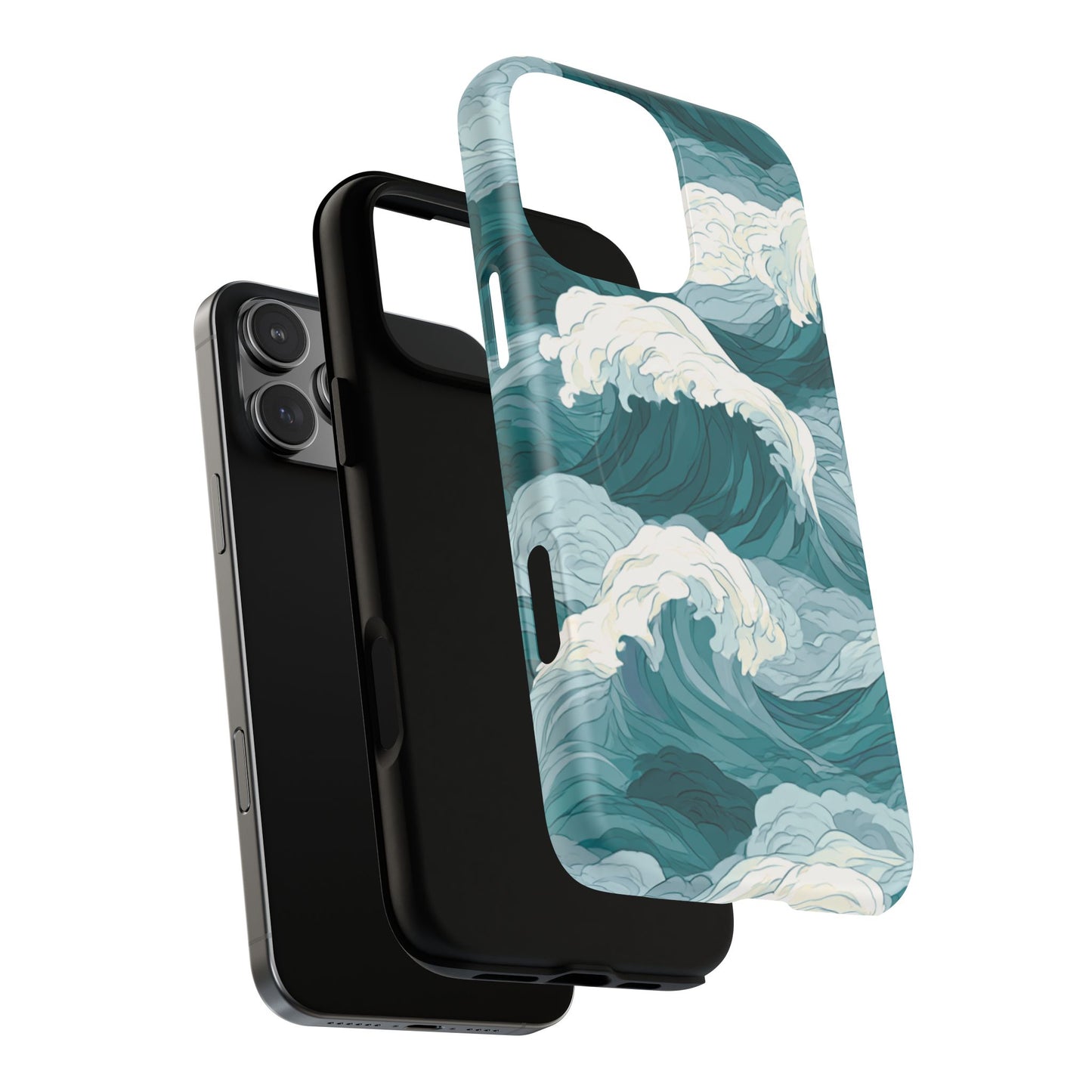 Phone Case — Ocean Wave Tough Magnetic Protective Cover
