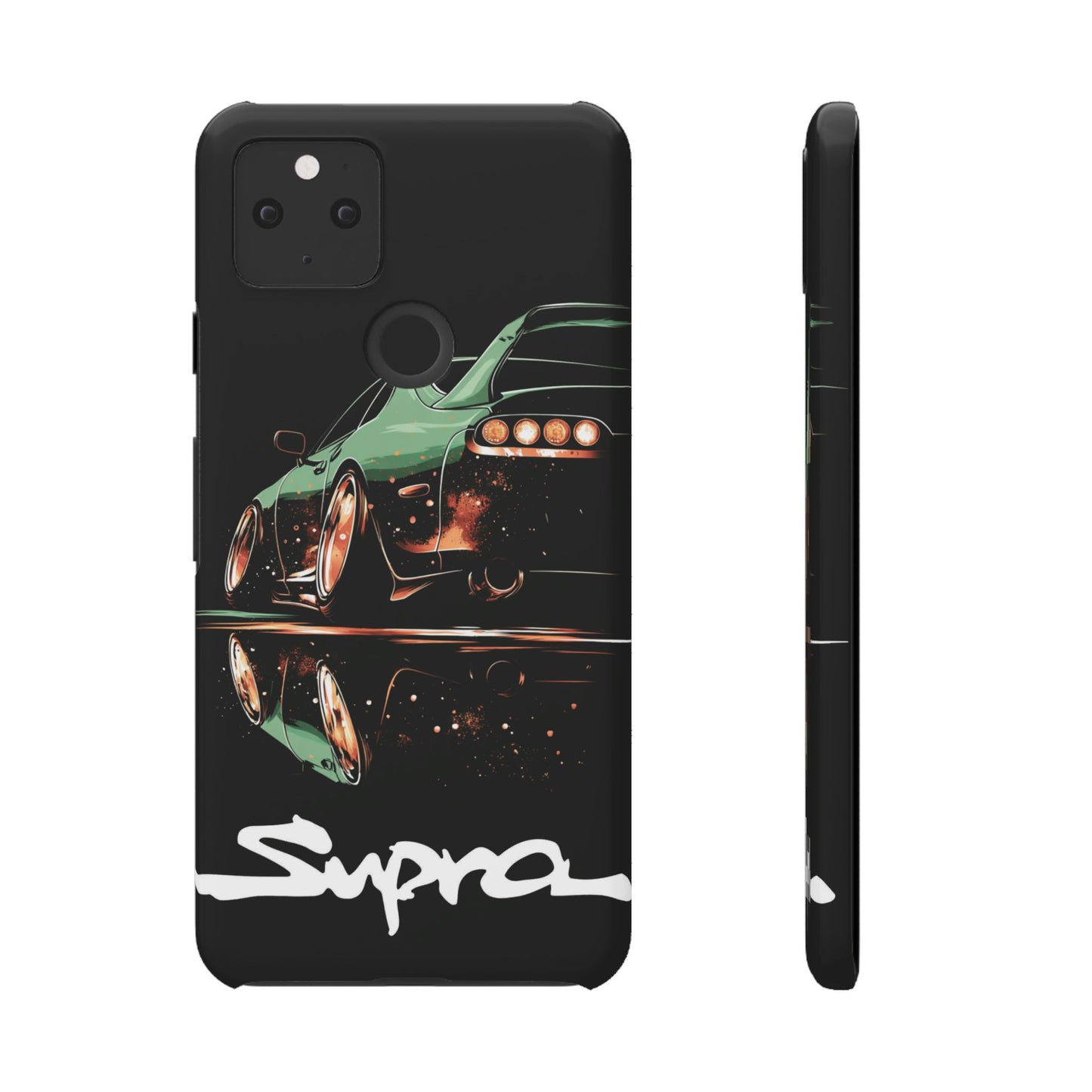 A80 MK4 Green Supra Art Snap Case and Protective Phone Cover For iPhone and Samsung