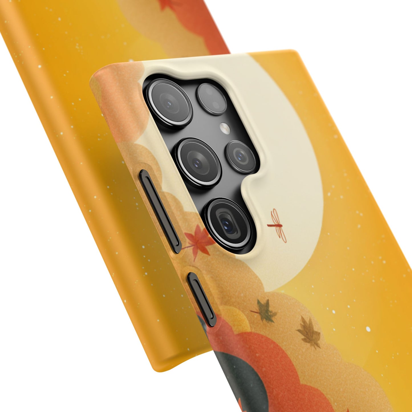 Autumn Sunset Snap Case, Fall Phone Cover, Nature-Themed Accessory, Gift for Her, Seasonal Aesthetic