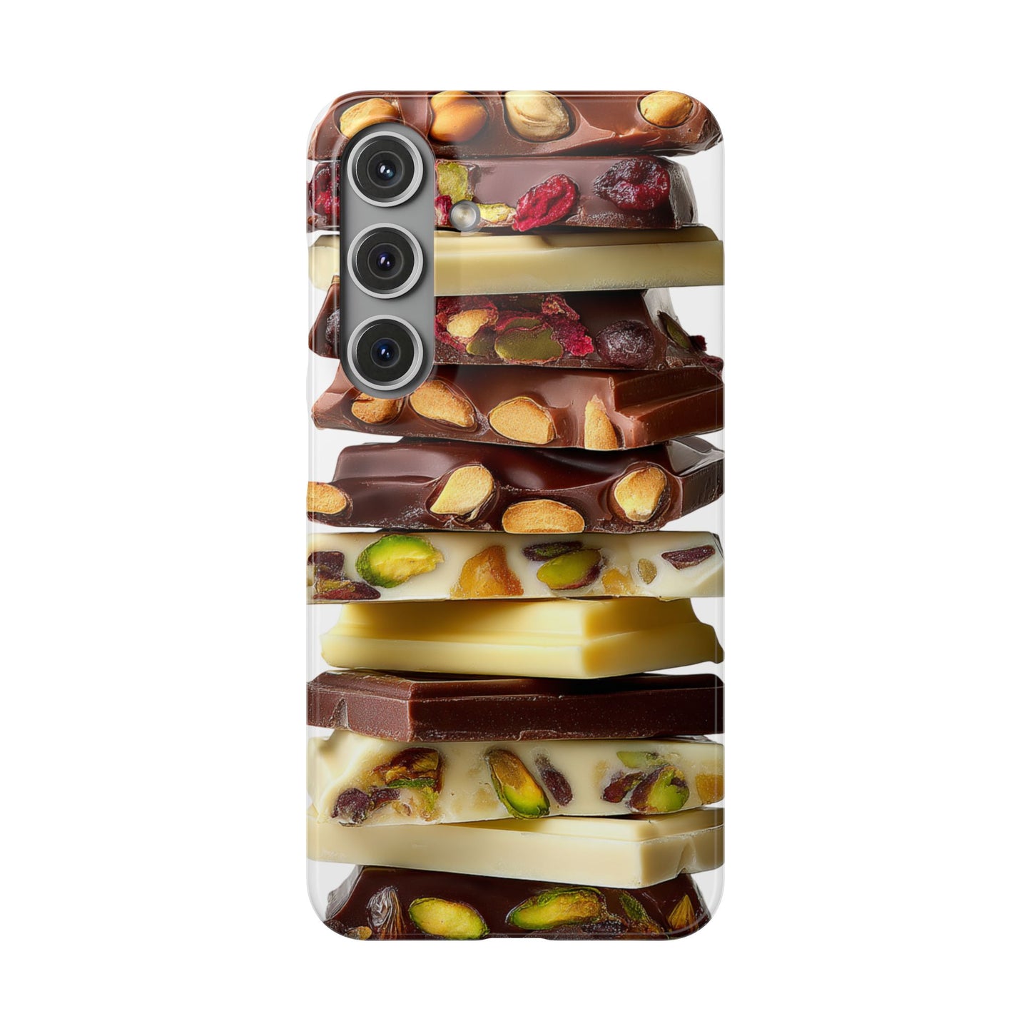 Chocolate Bar Phone Case Sweet Treat Accessory iPhone and Samsung Protective Cover
