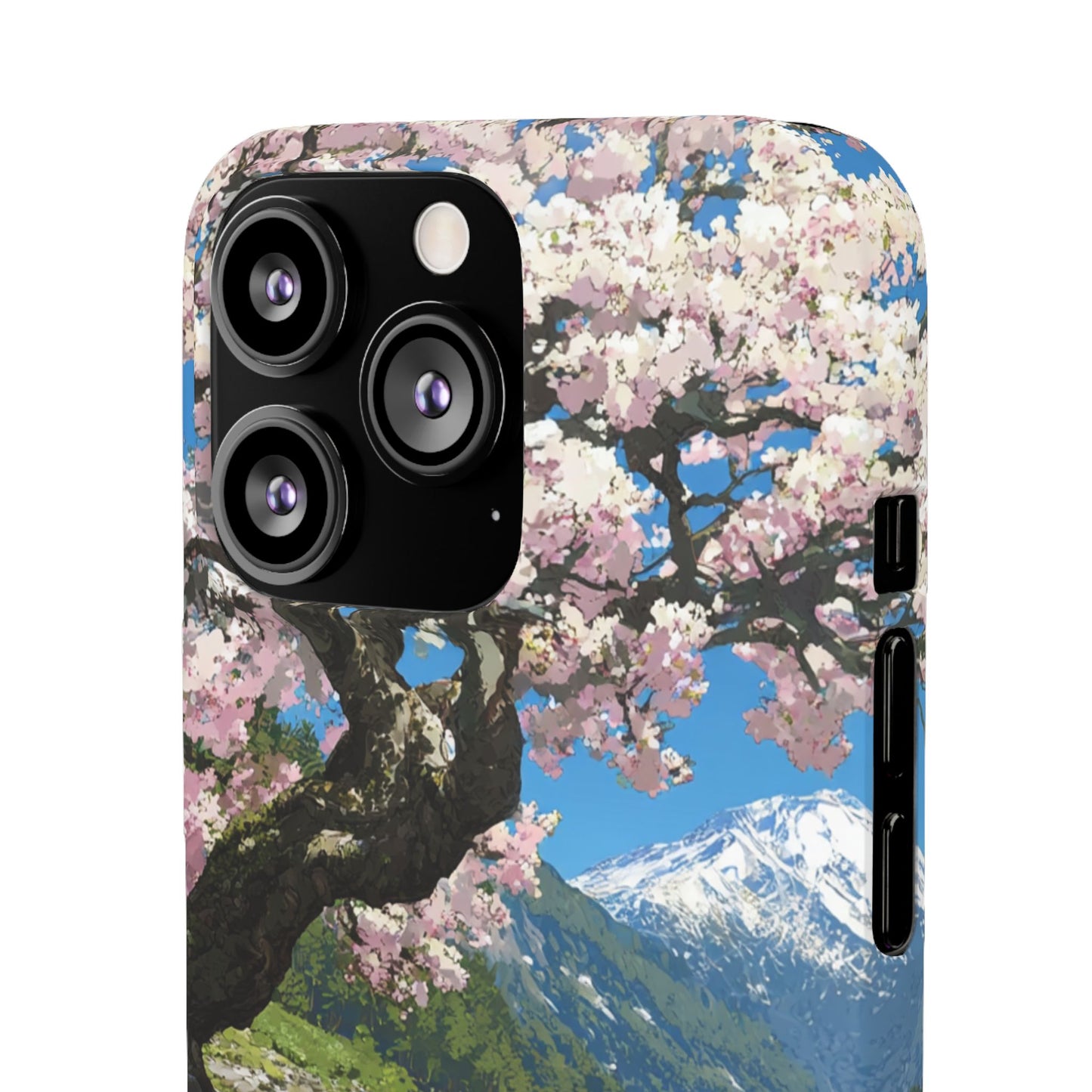 Nature-Inspired Snap Cases for Phone Protection, Floral Phone Covers, Cherry Blossom Aesthetic, Gifts for Nature Lovers, Spring Accessories