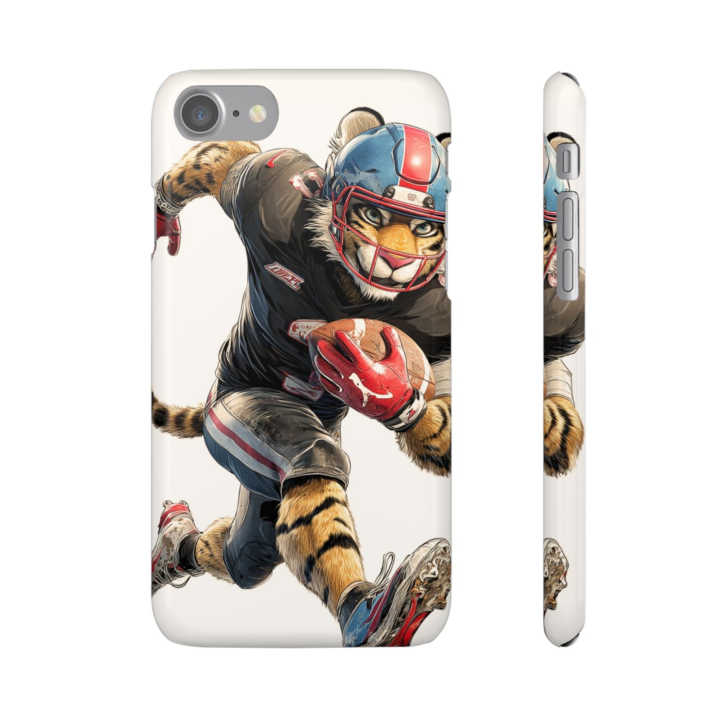 Sporty Animal Snap Cases for Phone, Unique Art, Gift for Sports Lovers, Fun Design for Gamers, iPhone Accessories