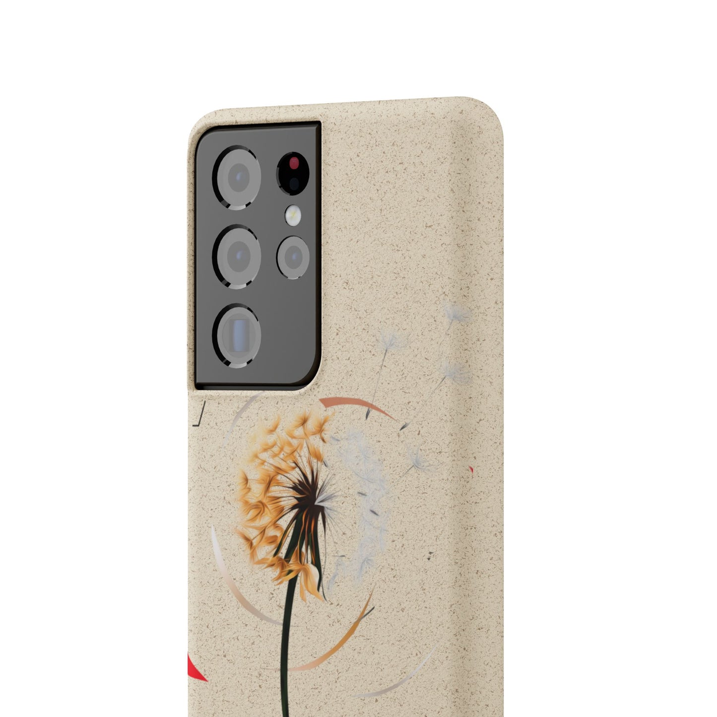 Plastic Free Eco-Friendly Phone Cases with Floral Design Sustainable Gift for Iphone and Samsungs