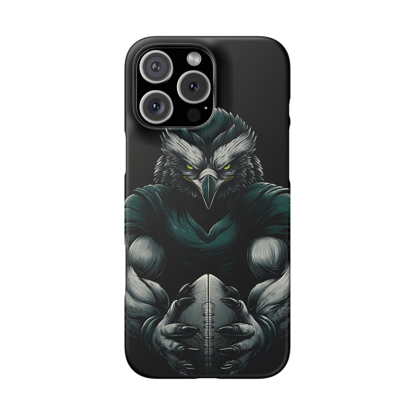 Philadelphia Eagles Art Snap Case, NFL Phone Cover, Sports Fan Gift, Football Team Accessories, Protective Cell Phone Shell