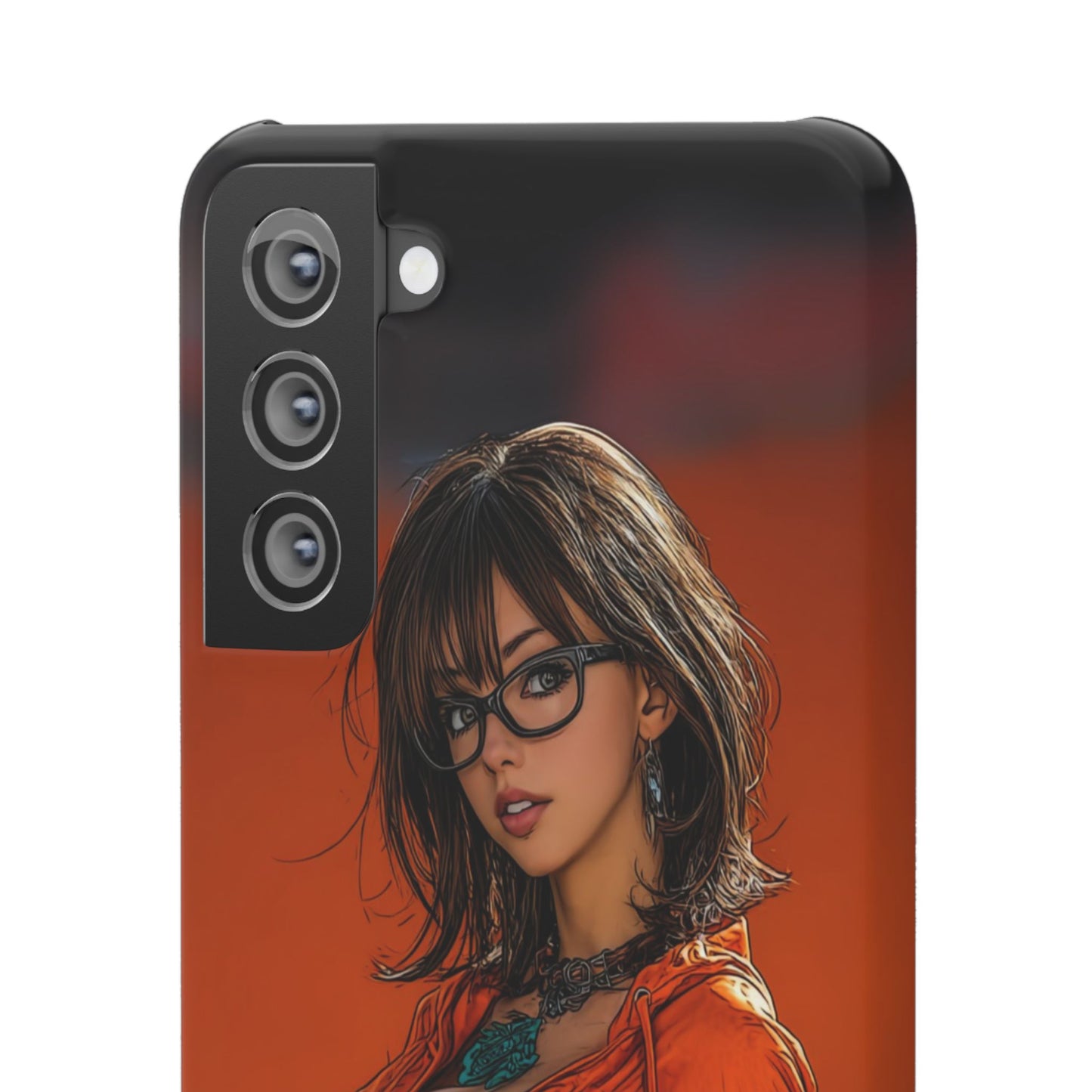 Velma Dinkley Cleveland Browns Fan Snap Cases, Phone Cover, Cartoon Style Art, Custom Case, Protective Shell