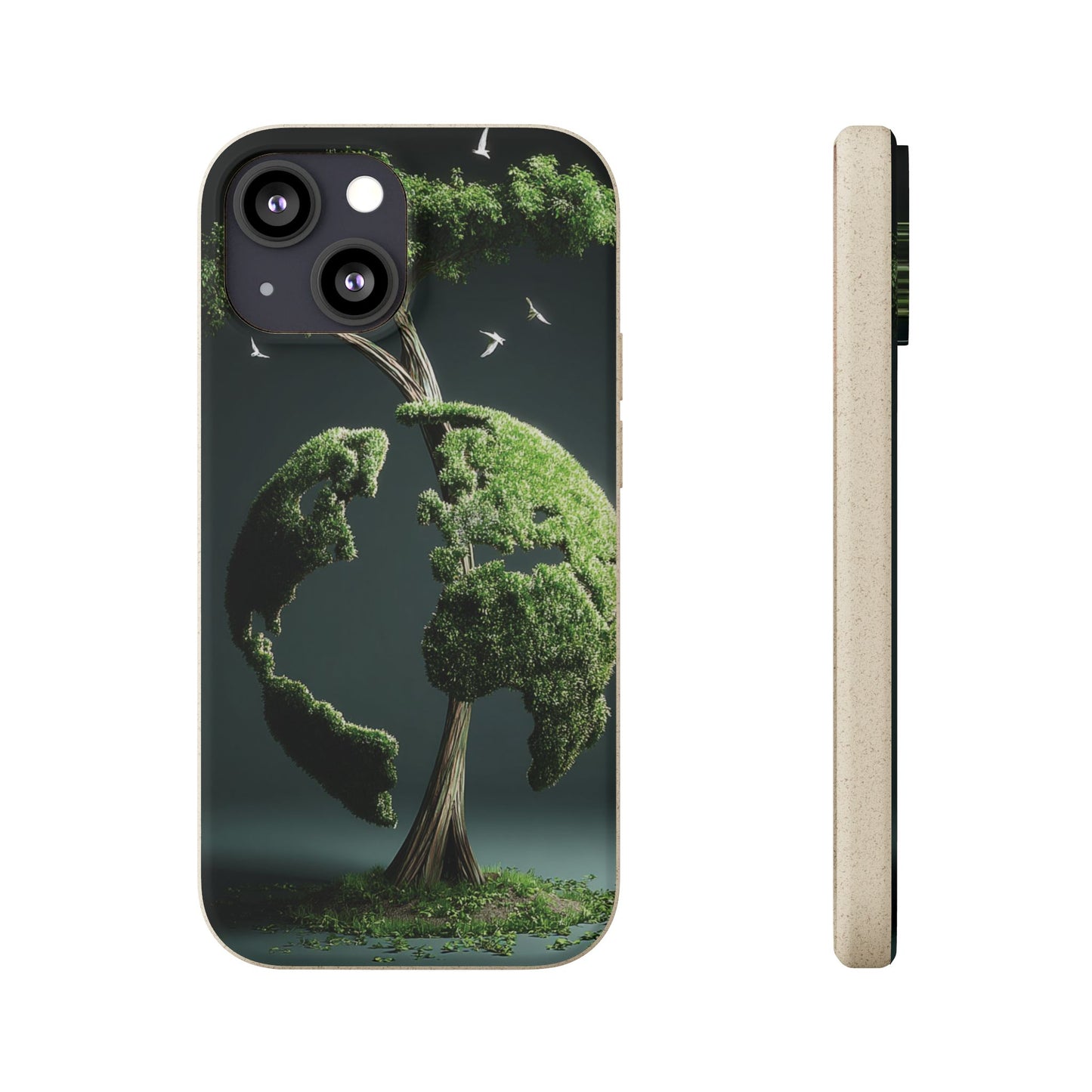 Eco-Friendly Phone Case with Nature Design, Sustainable iPhone Cover, Biodegradable Cellphone Accessories, Green Earth Gift, Earth Day [...]
