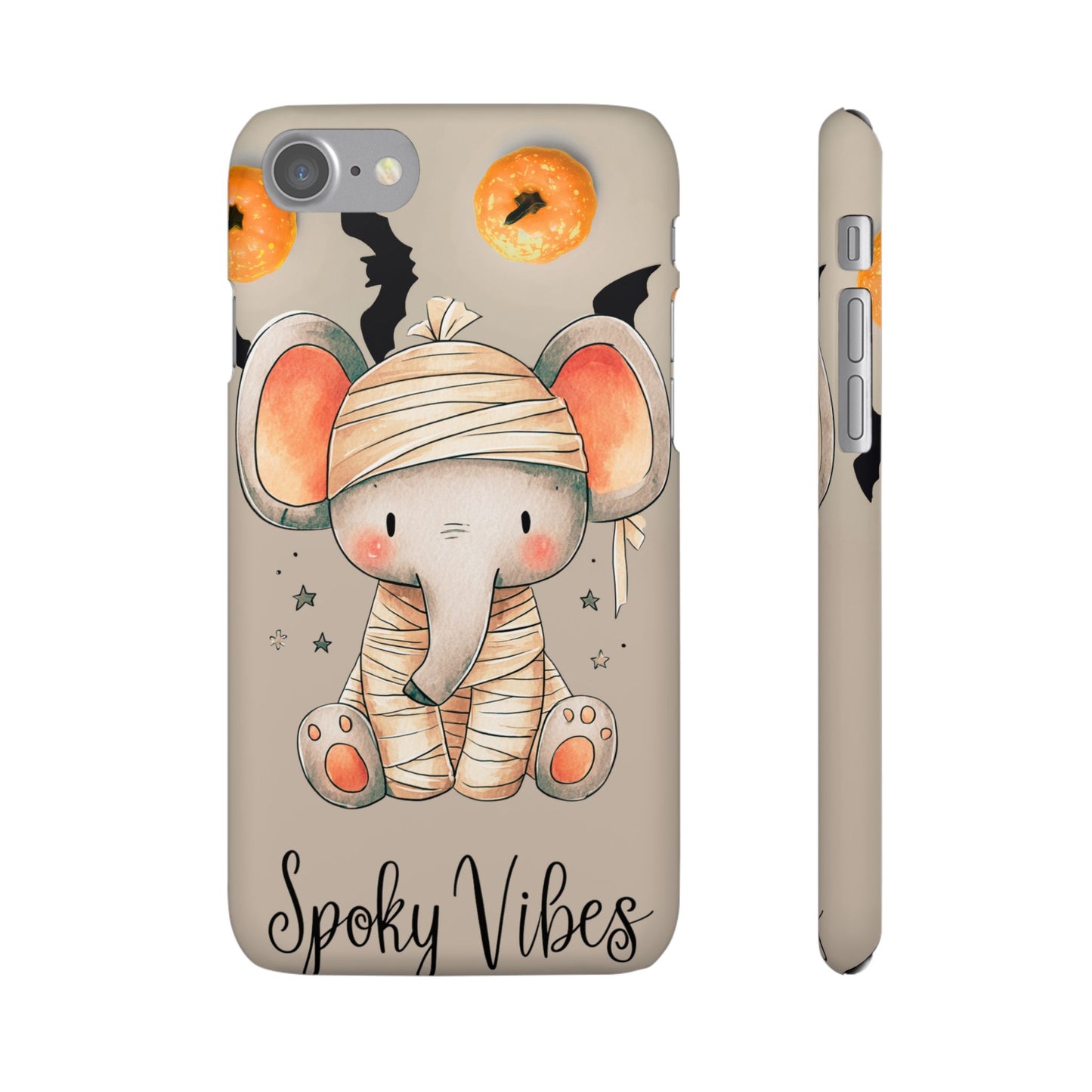 Halloween Vibe Elephant Snap Case for iPhone and Samsung
