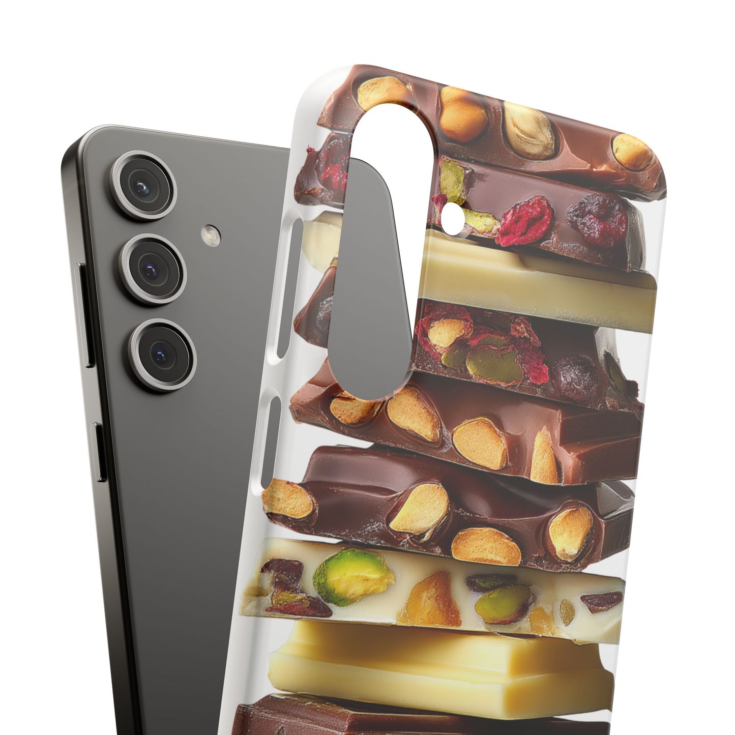 Chocolate Bar Phone Case Sweet Treat Accessory iPhone and Samsung Protective Cover