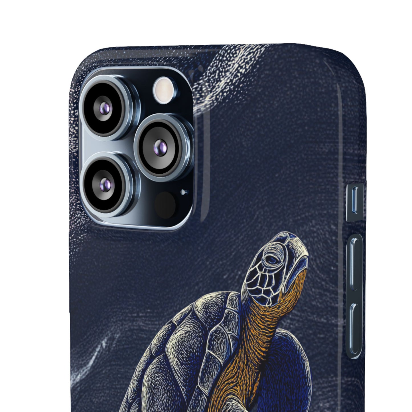 Marine Turtle Snap Case for Nature Lovers Phone Covers For Iphones and Samsungs Customization