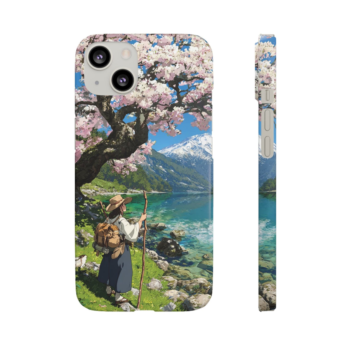Nature-Inspired Snap Cases for Phone Protection, Floral Phone Covers, Cherry Blossom Aesthetic, Gifts for Nature Lovers, Spring Accessories