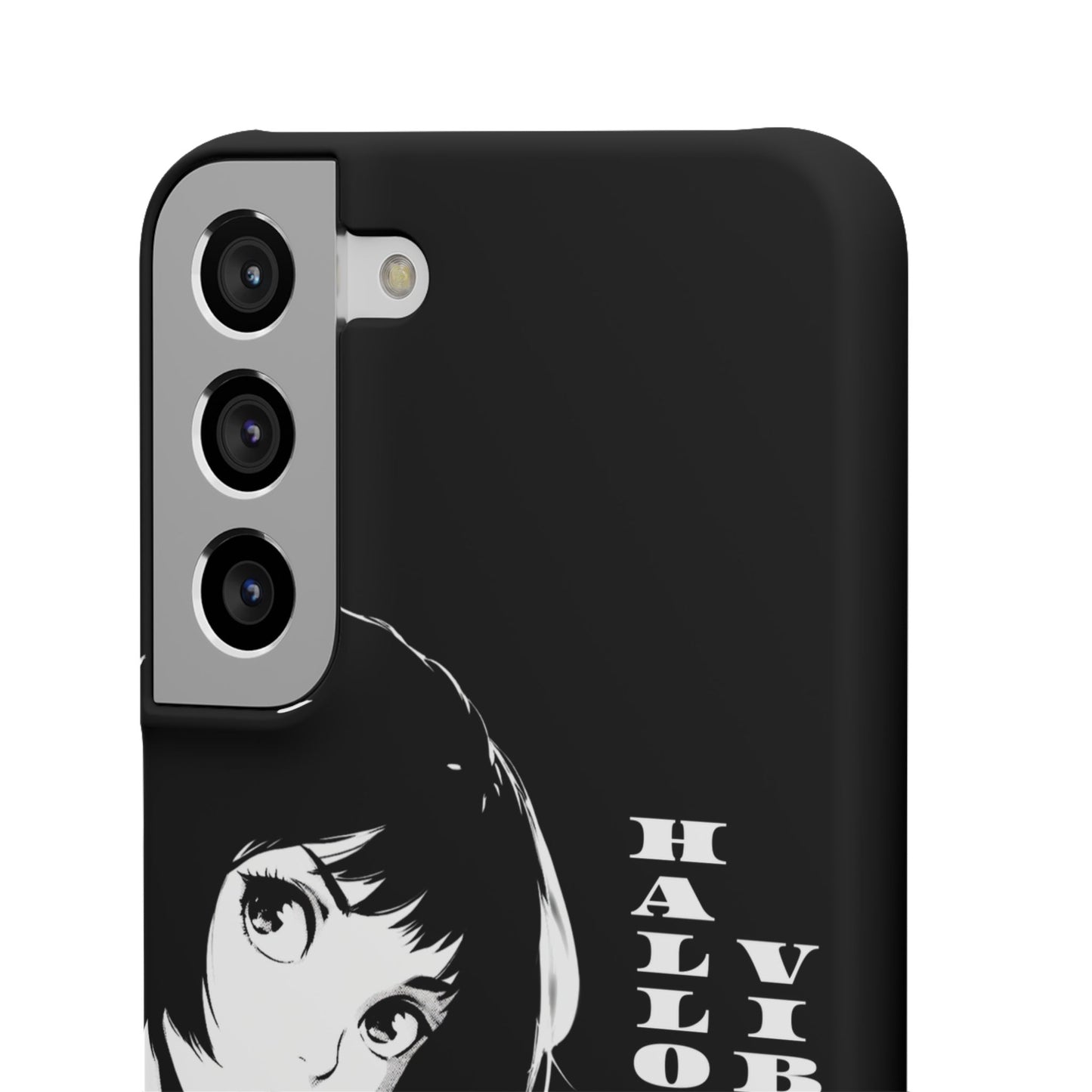 Halloween Vibes Snap Case Black and White Protective Phone Cover for iPhone and Samsung
