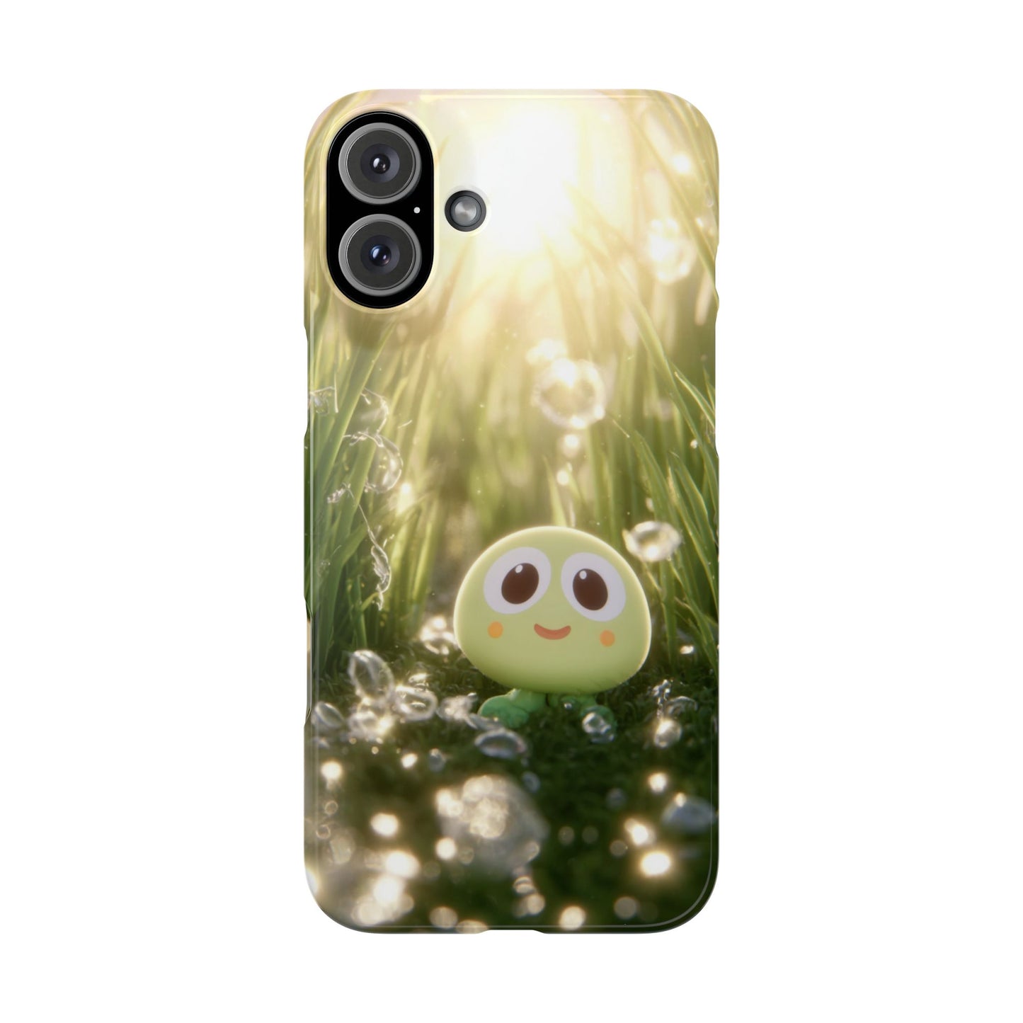 Cute Nature-Inspired Snap Case, Cartoon Phone Cover, Eco-Friendly Gift, Fun Accessory, Personalized Phone Case, Nature Lover's Gift