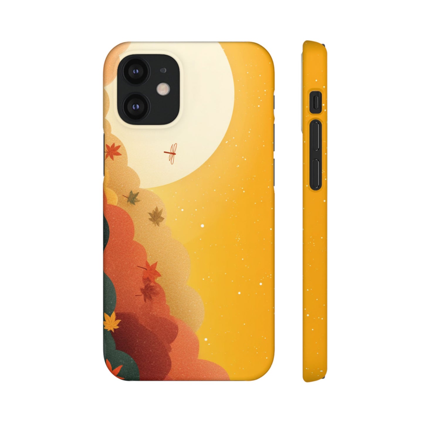 Autumn Sunset Snap Case, Fall Phone Cover, Nature-Themed Accessory, Gift for Her, Seasonal Aesthetic
