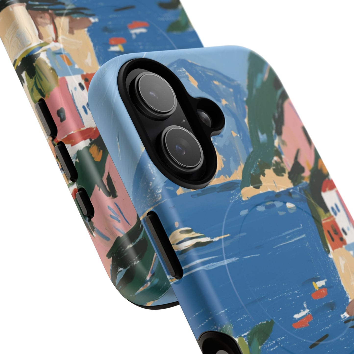 Mediterranean Coastal Phone Case – Tough Magnetic Protective Cover