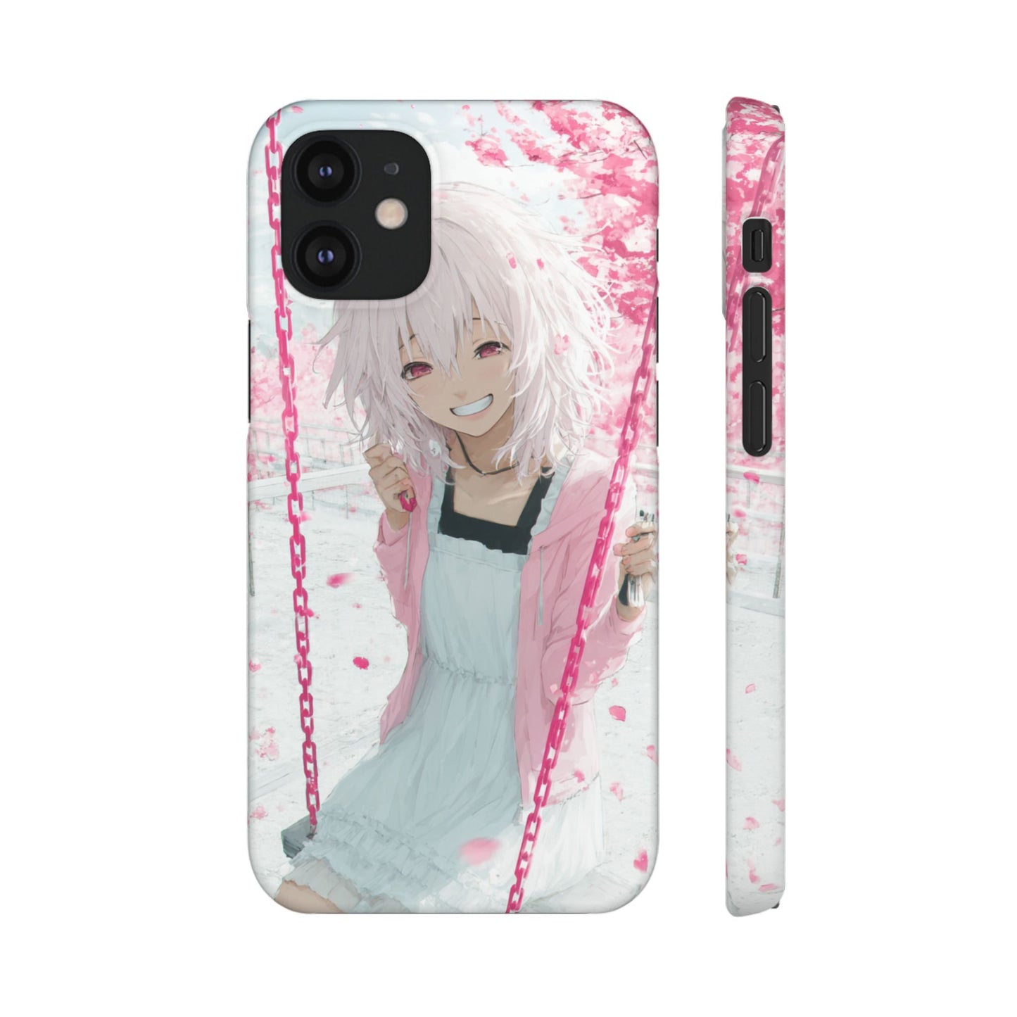 Anime Character Snap Cases for Phone, Cute Aesthetic Phone Cover, Gifts for Otaku, Floral Design, Unique Phone Cases