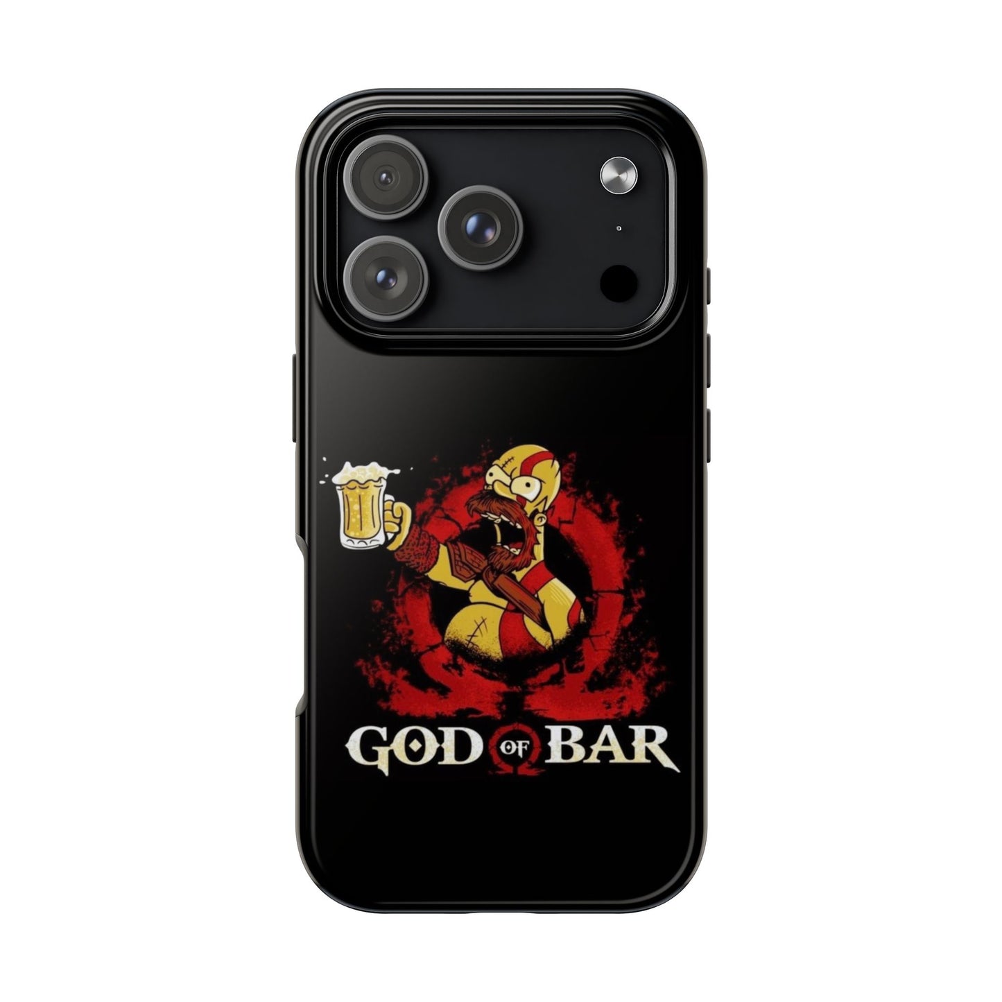 Gdo Of Bar Vintage Black Tough Phone Case | iPhone 17