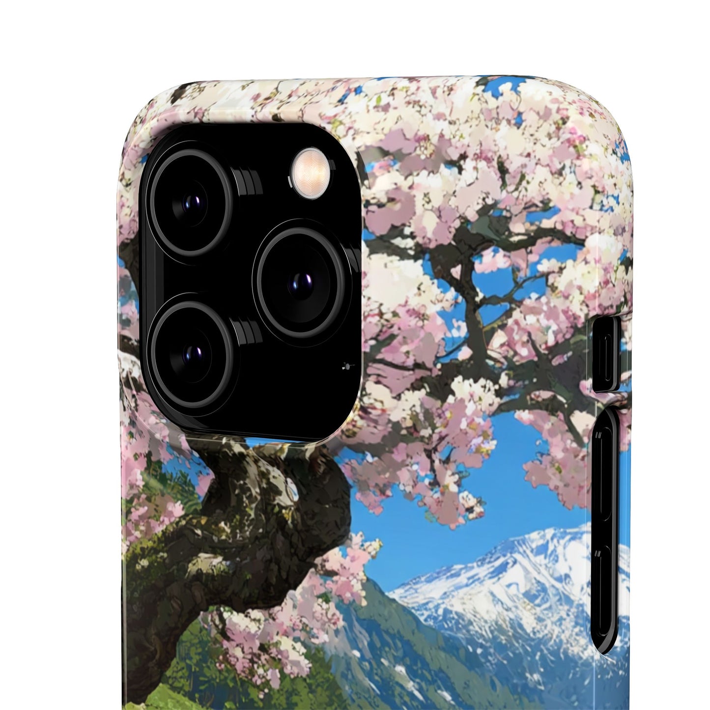 Nature-Inspired Snap Cases for Phone Protection, Floral Phone Covers, Cherry Blossom Aesthetic, Gifts for Nature Lovers, Spring Accessories