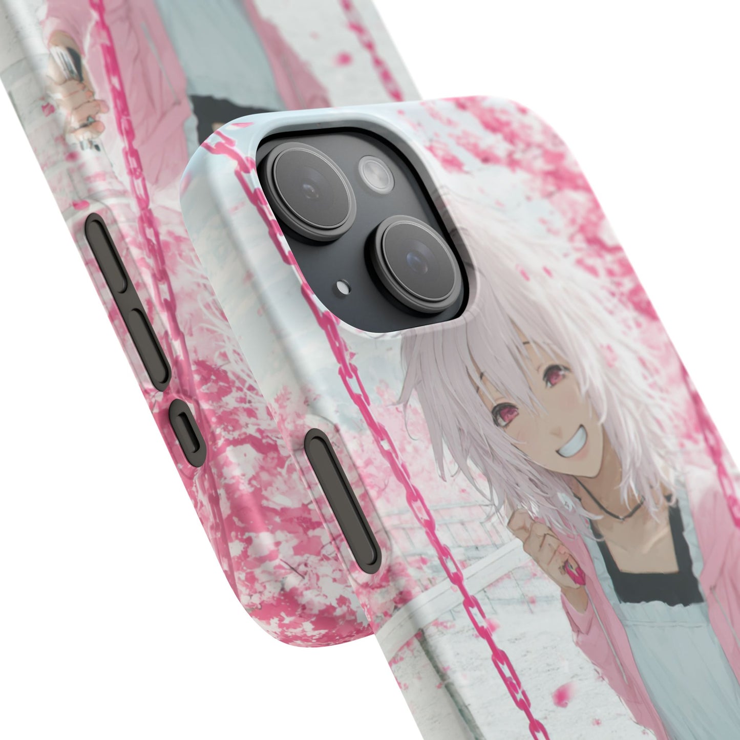 Anime Character Snap Cases for Phone, Cute Aesthetic Phone Cover, Gifts for Otaku, Floral Design, Unique Phone Cases
