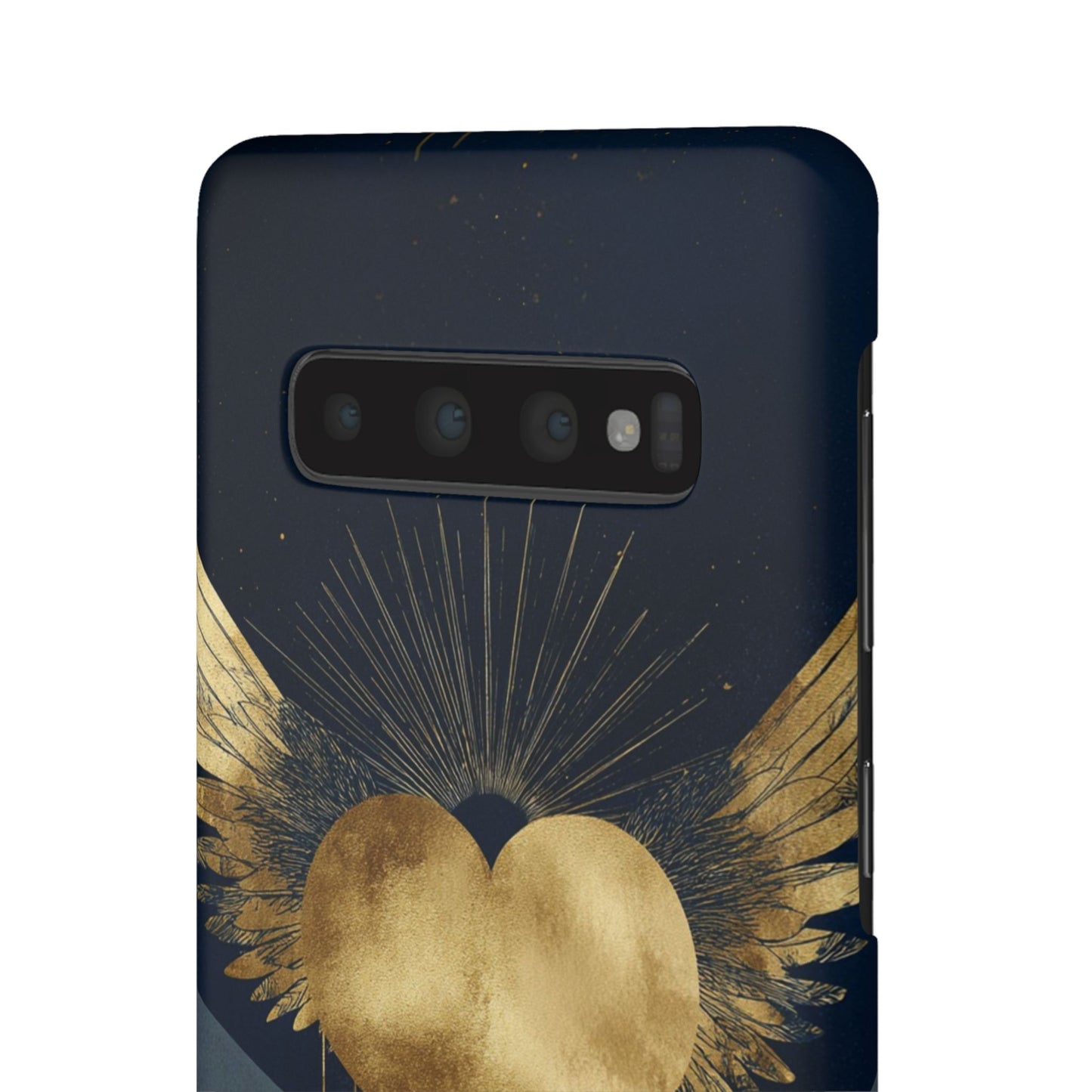 Heart Wing Snap Case, Elegant Phone Cover, Unique Gift, Artistic Accessory, Protective Case for Love and Romance