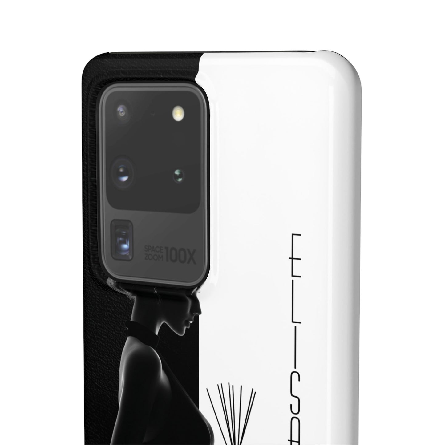 Custom Black and White Snap Case for Women Phone Cover for iPhone and Samsung