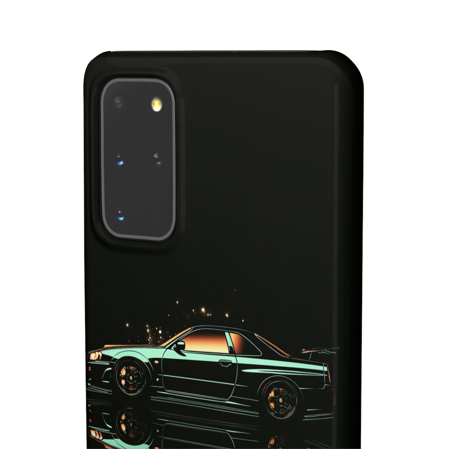 Green Skyleine R34 GTR Art Snap Case and Protective Phone Cover For iPhone and Samsung
